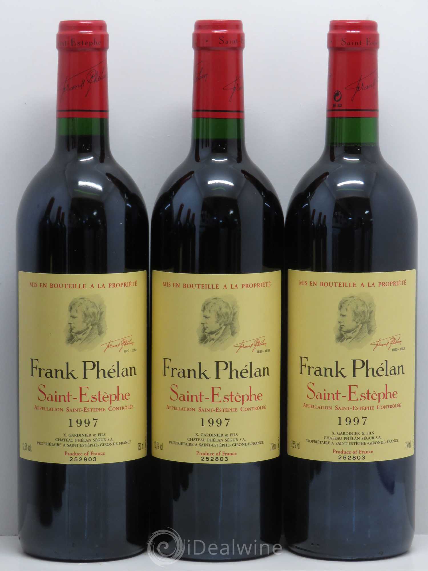 Frank Phélan Second Vin 1997 - Lot de 6 bouteilles - 2