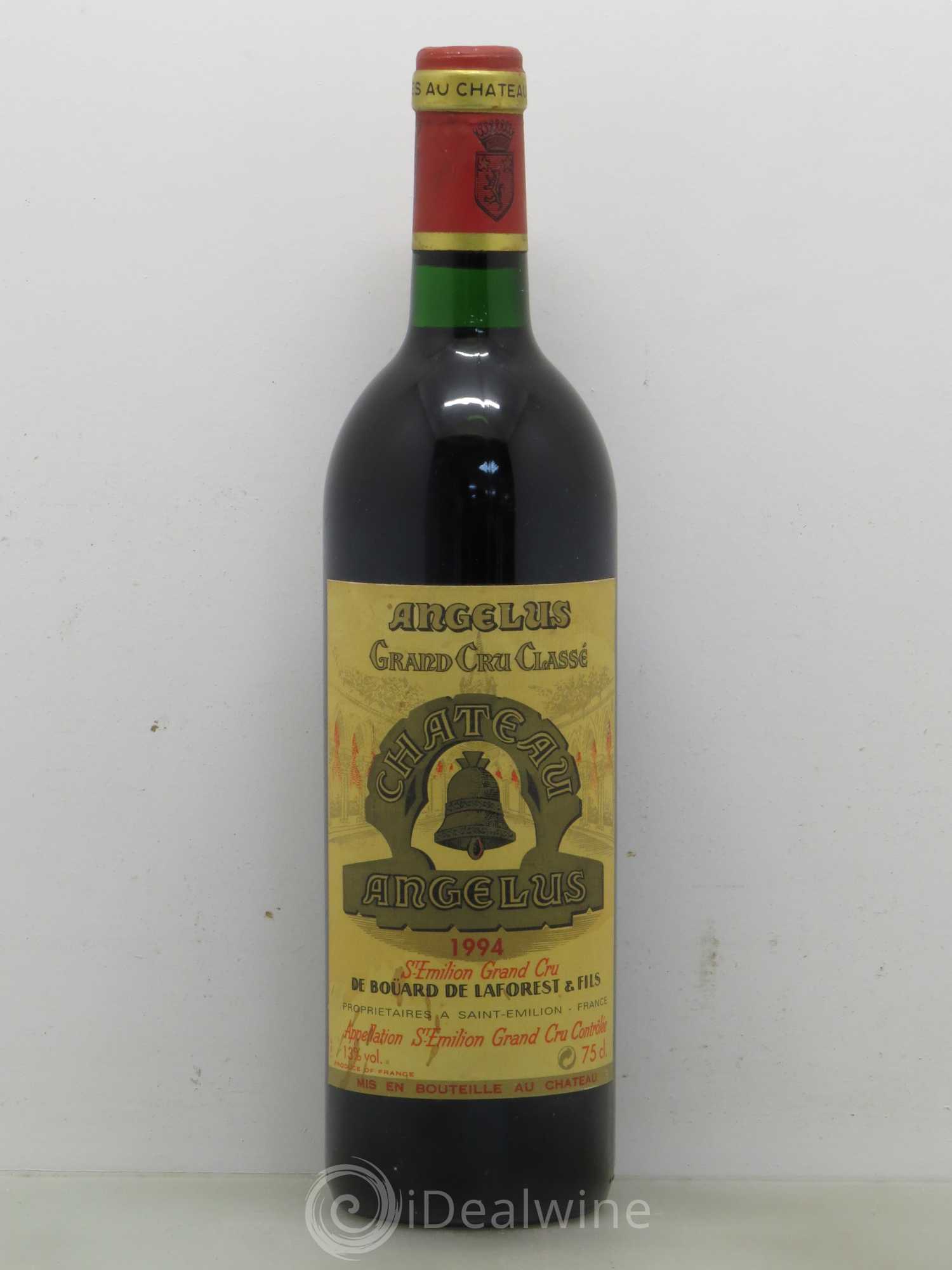 Château Angélus 1er Grand Cru Classé A 1994 - Lot de 1 bouteille - 0