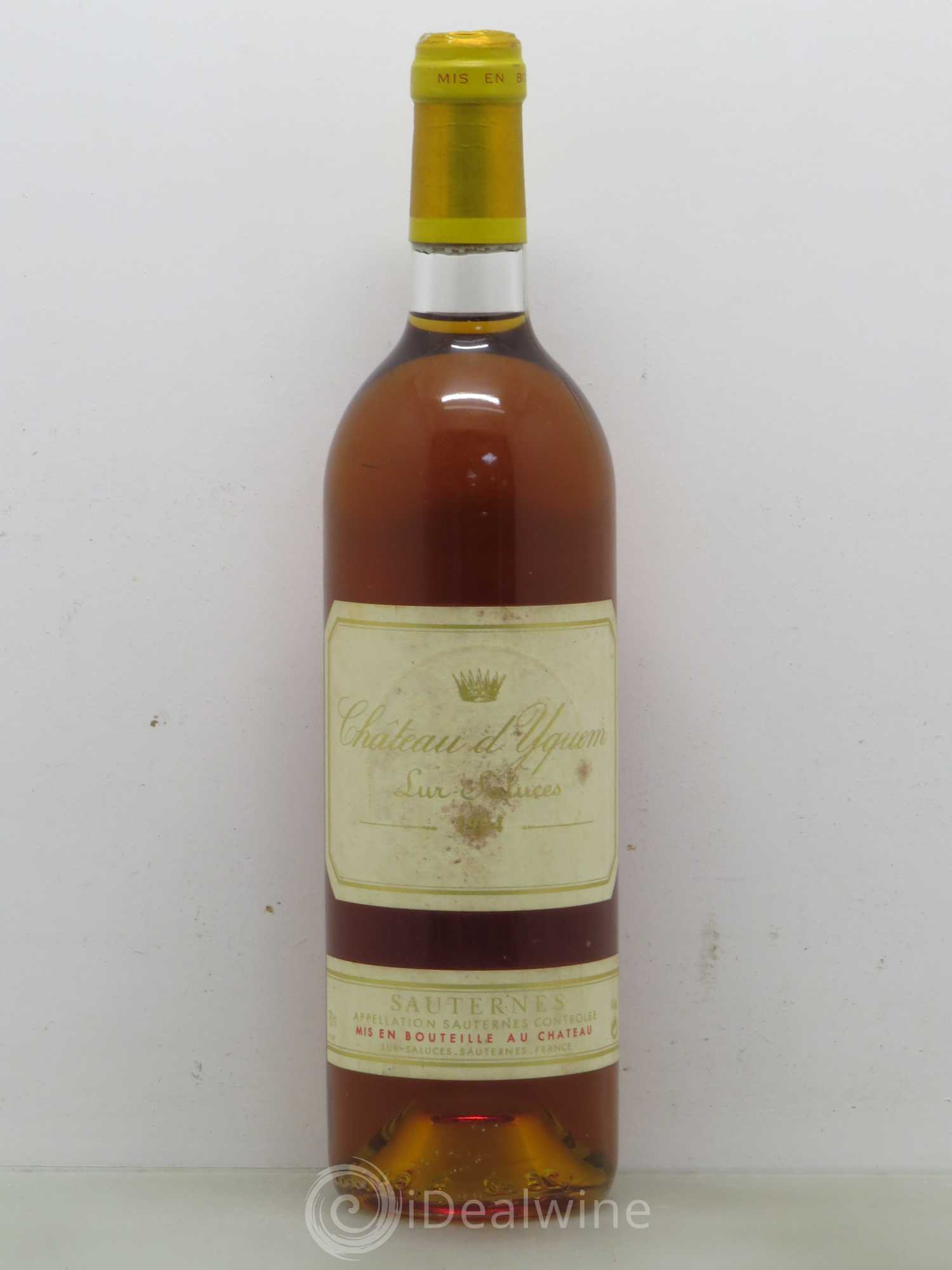Château d' Yquem 1er Cru Classé Supérieur 1994 - Lotto di 1 bottiglia - 0