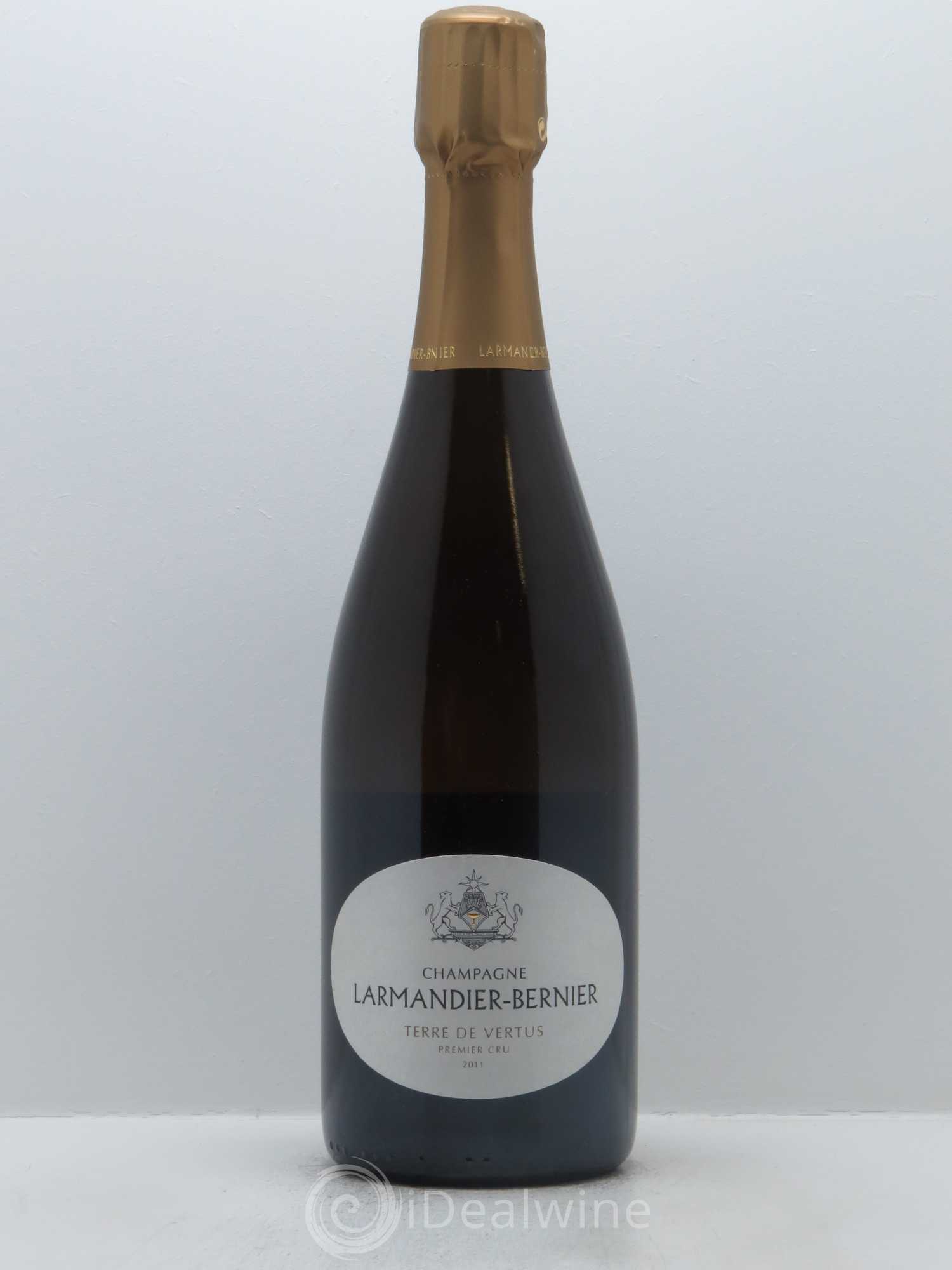 Terre de Vertus 1er Cru Non dosé Larmandier-Bernier 2011 - Lot de 1 bouteille - 0