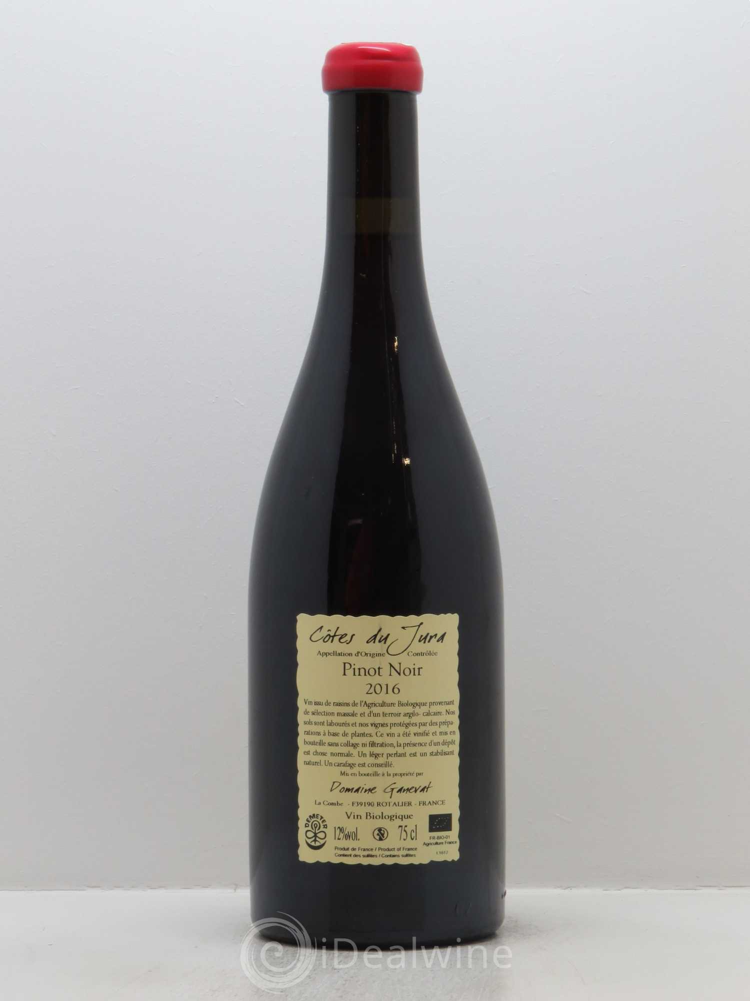 Côtes du Jura Cuvée Julien Jean-François Ganevat (Domaine) 2016 - Lot de 1 bouteille - 1
