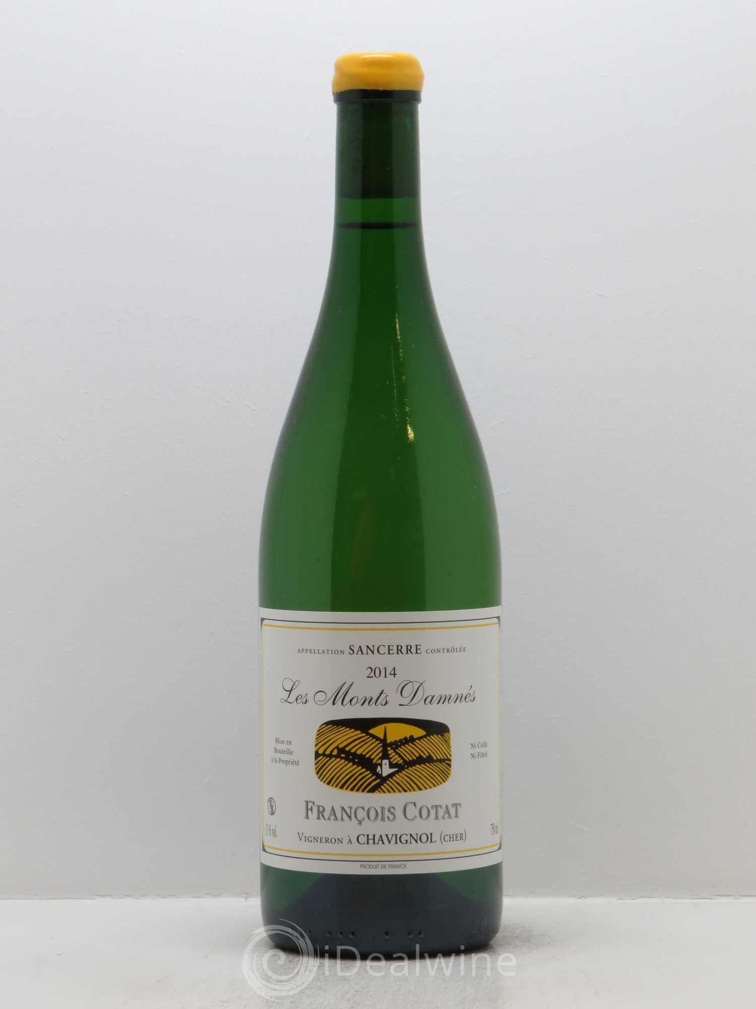 Sancerre Les Monts Damnés François Cotat 2014 - Lot de 1 bouteille - 0