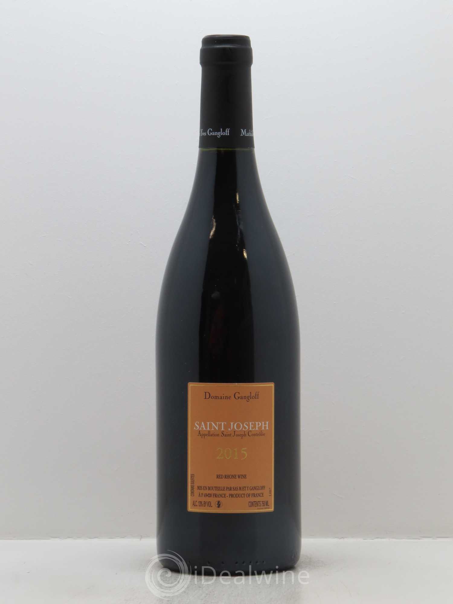 Saint-Joseph Gangloff (Domaine) 2015 - Lot de 1 bouteille - 1