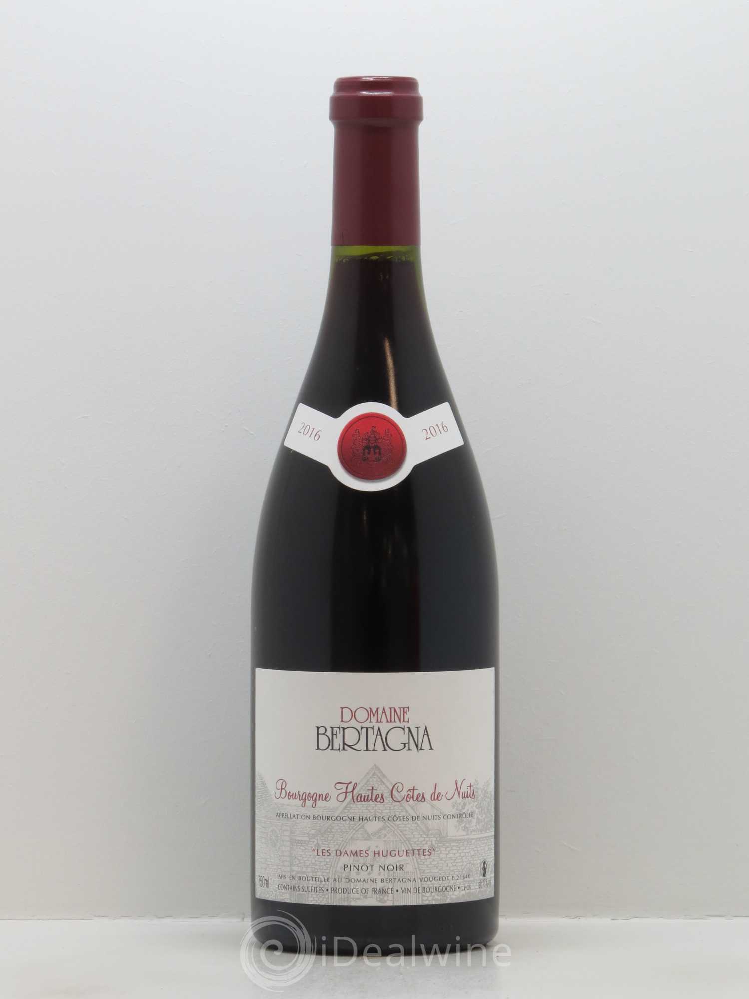 Hautes-Côtes de Nuits Les Dames Huguettes Bertagna 2016 - Lot de 1 bouteille - 0