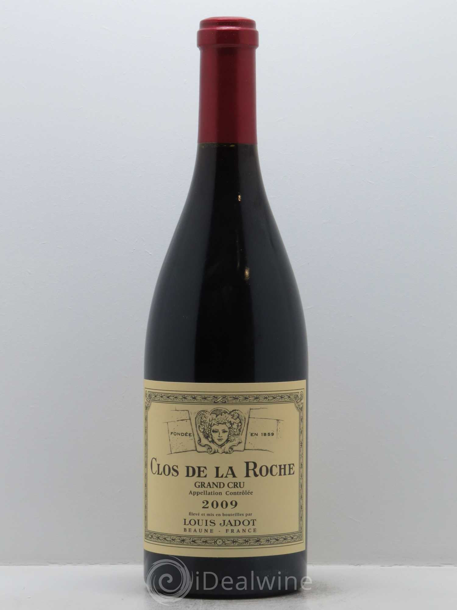 Clos de la Roche Grand Cru Maison Louis Jadot 2009 - Lot de 1 bouteille - 0