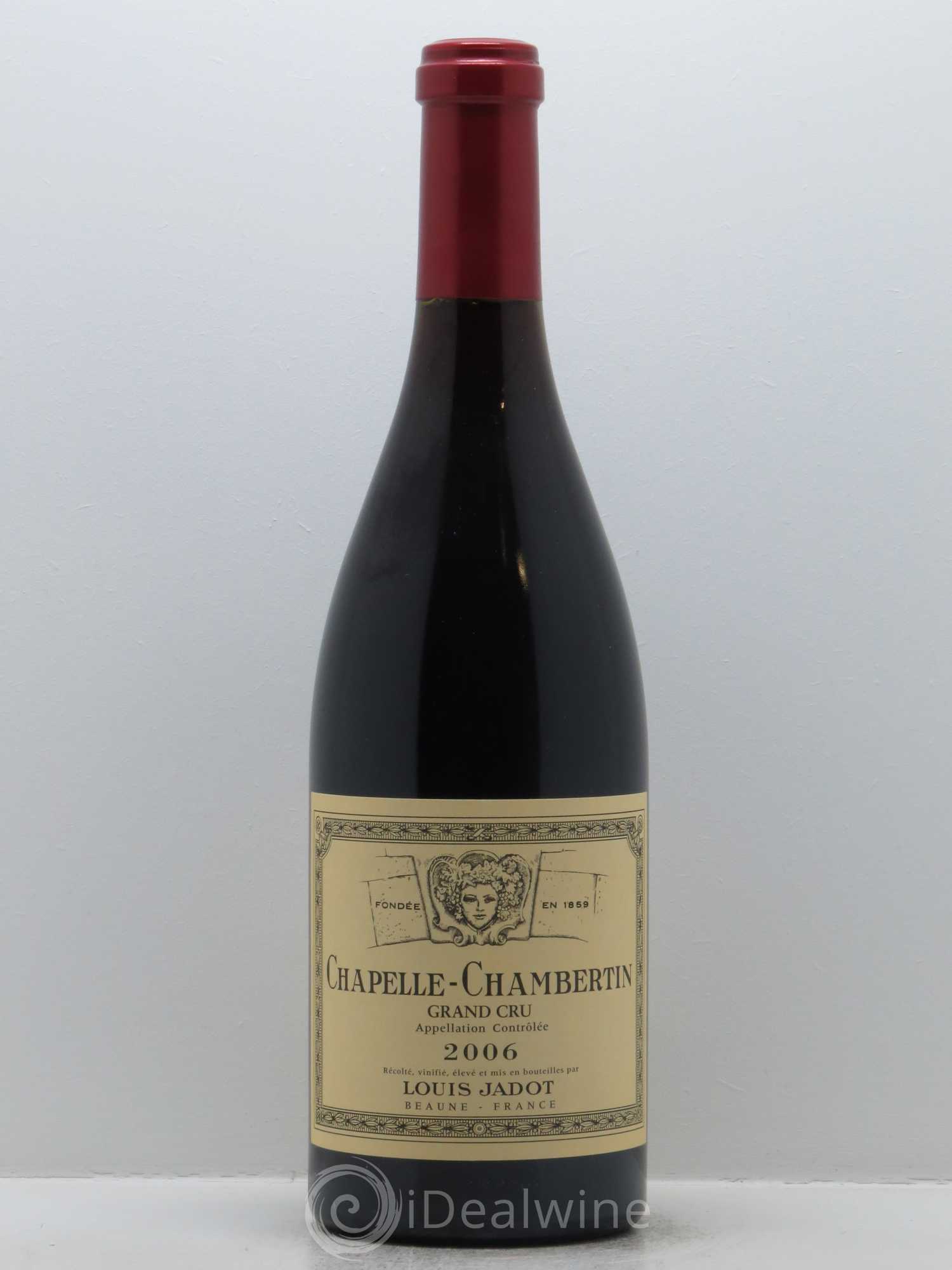 Chapelle-Chambertin Grand Cru Maison Louis Jadot 2006 - Lot de 1 bouteille - 0