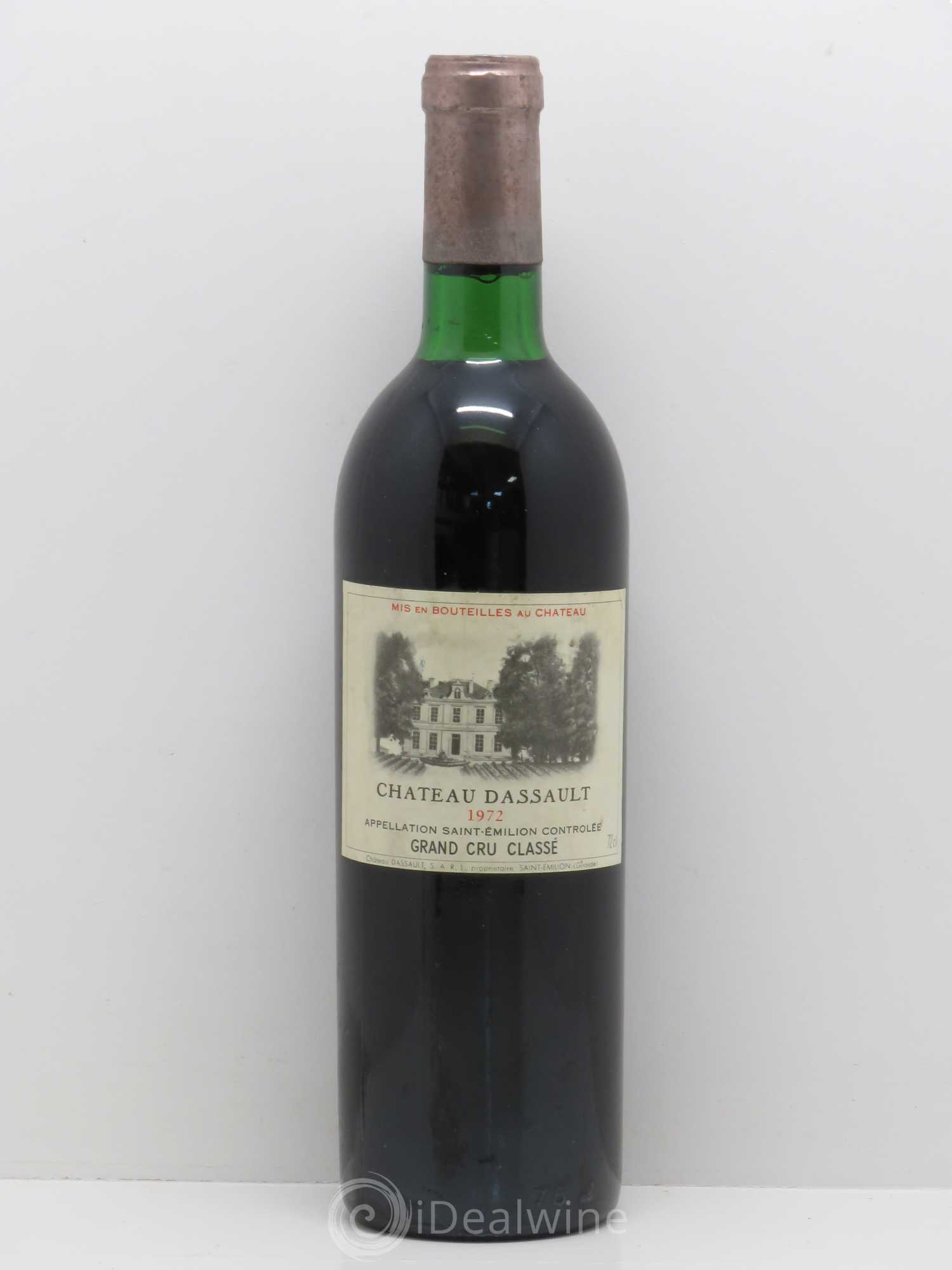 Château Dassault Grand Cru Classé 1972 - Lot de 1 bouteille - 0