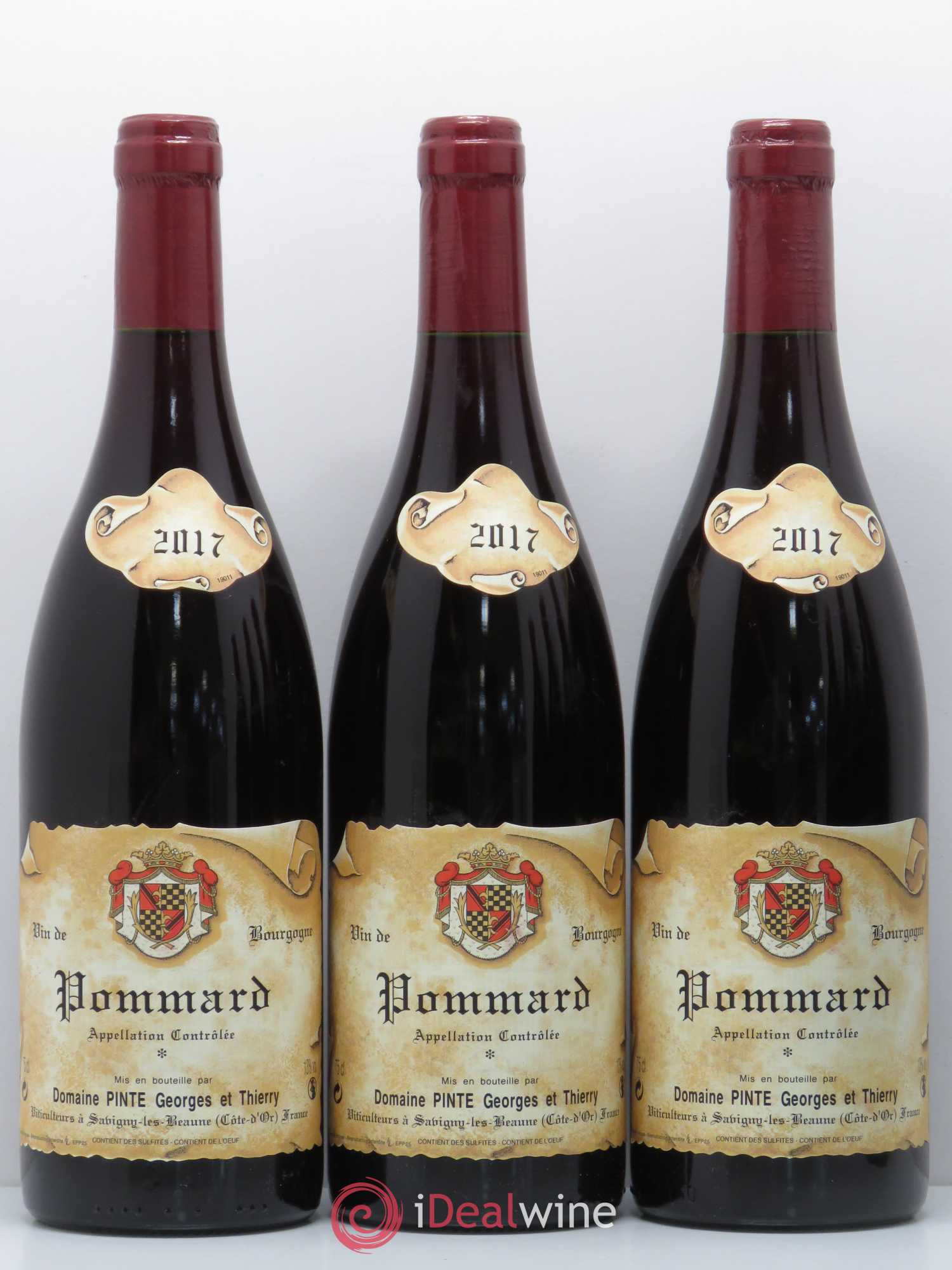 Pommard Domaine Pinte (sans prix de réserve) 2017 - Posten von 6 Flaschen - 1