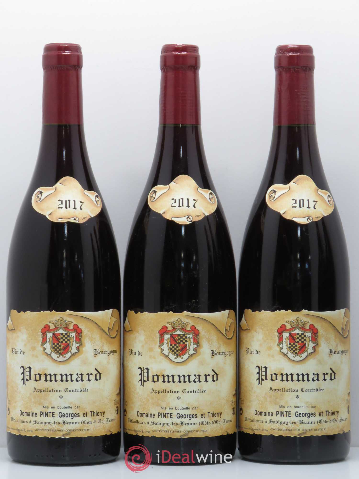 Pommard Domaine Pinte (sans prix de réserve) 2017 - Posten von 6 Flaschen - 2