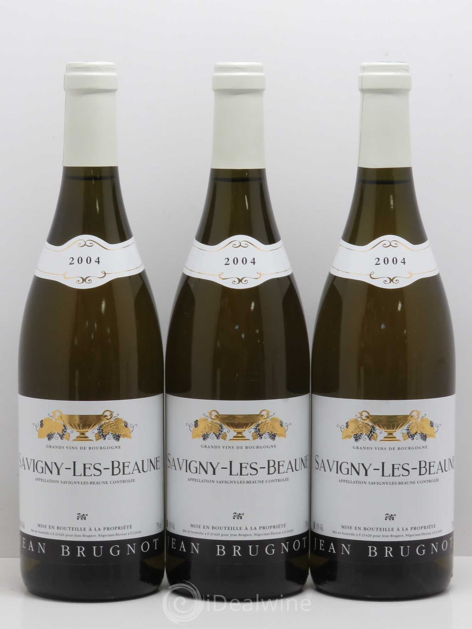 Savigny-lès-Beaune Jean Brugnot 2004 - Posten von 3 Flaschen - 0