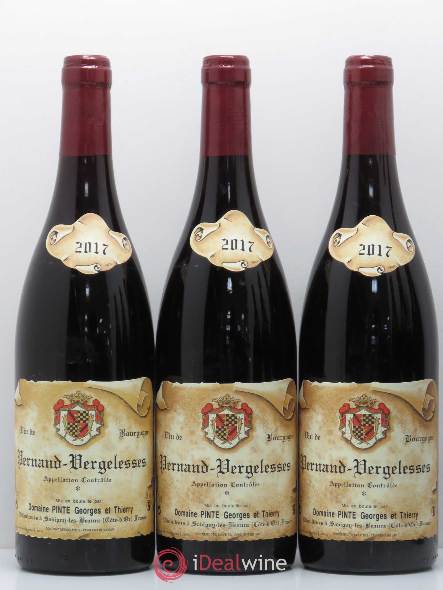 Pernand-Vergelesses Domaine Pinte 2017 - Posten von 6 Flaschen - 1