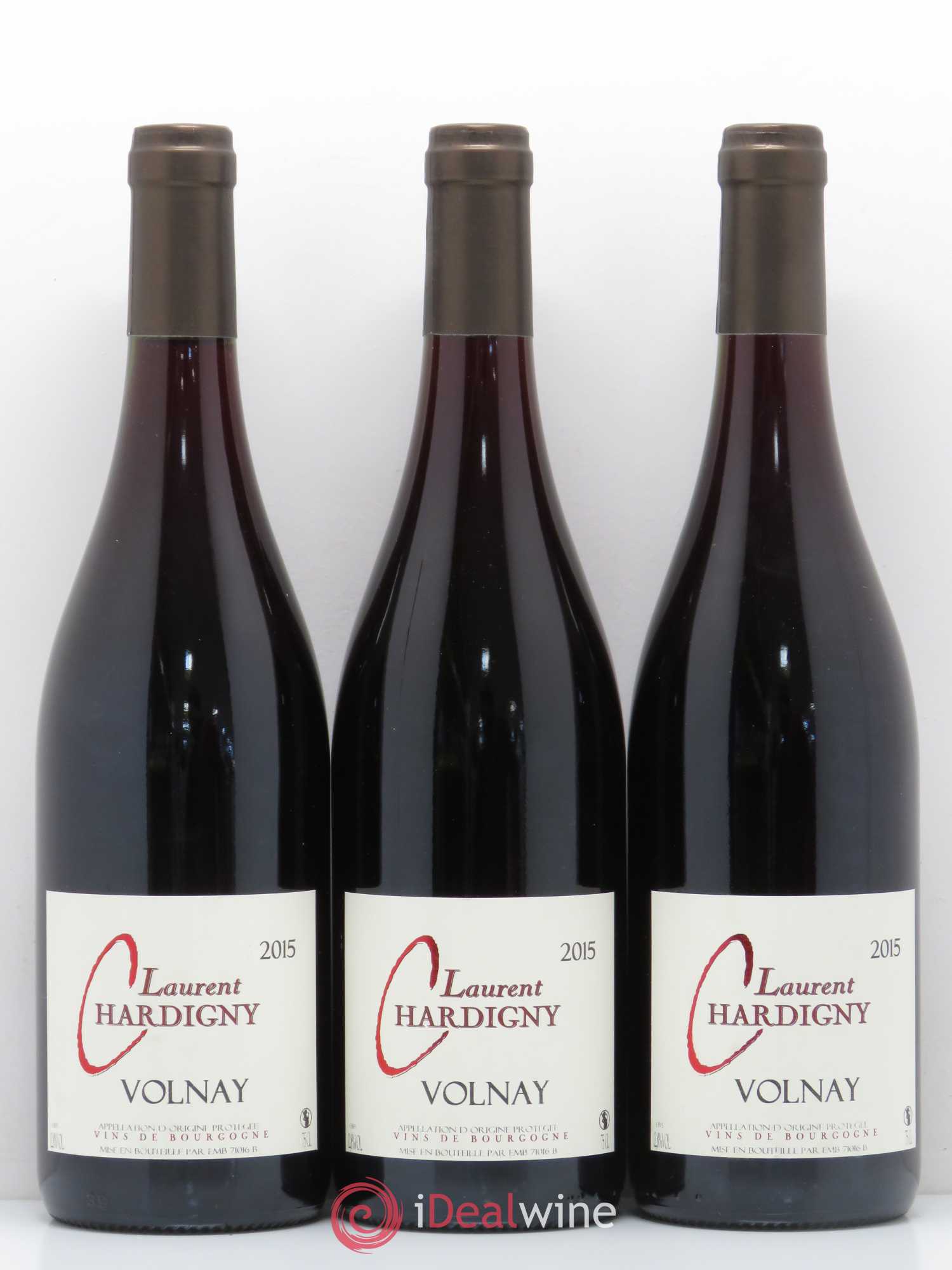 Volnay Laurent Chardigny 2015 - Posten von 6 Flaschen - 2