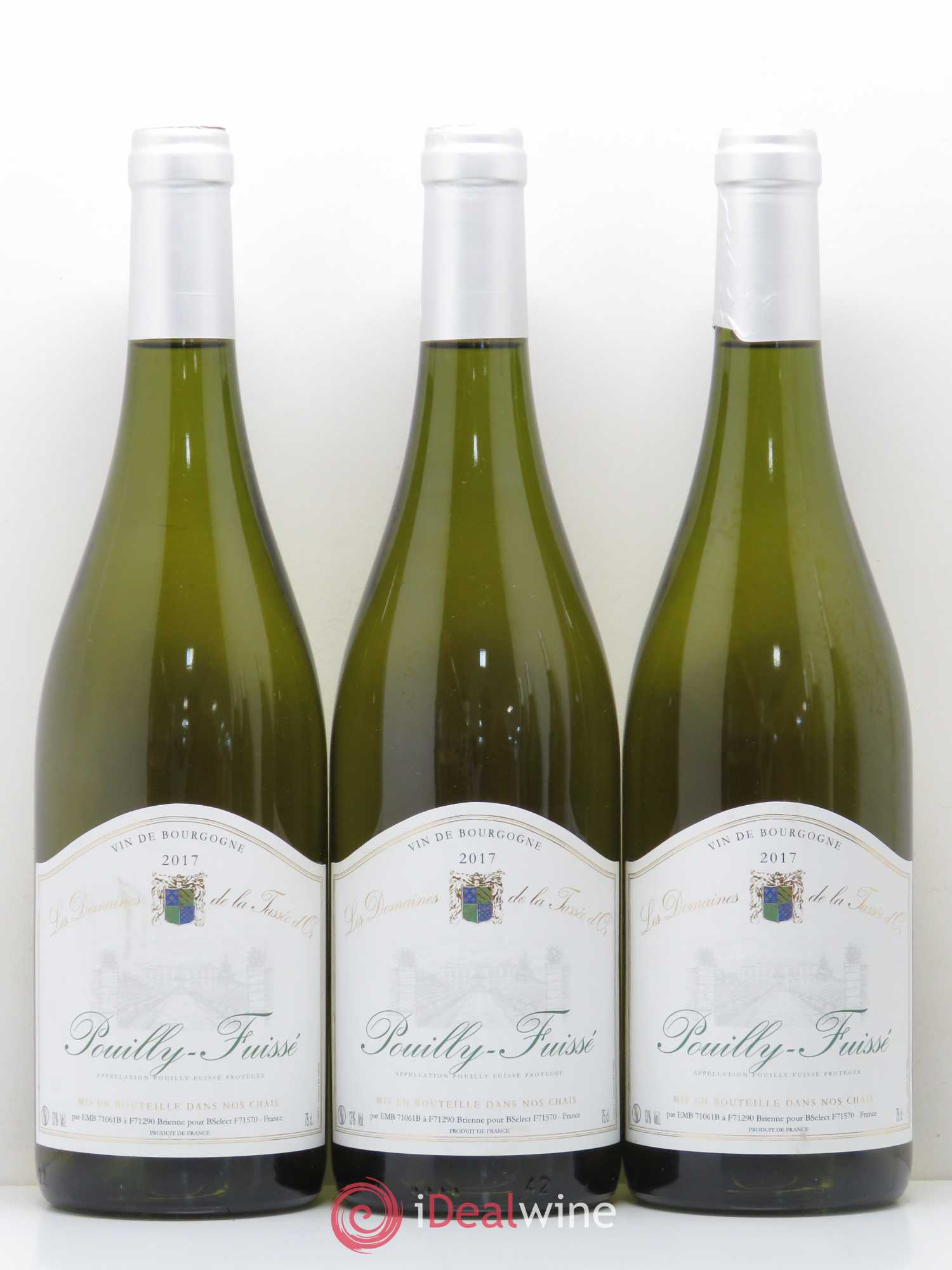 Pouilly-Fuissé Les Domaine de La Tassée d'Or (sans prix de réserve) 2017 - Posten von 6 Flaschen - 1