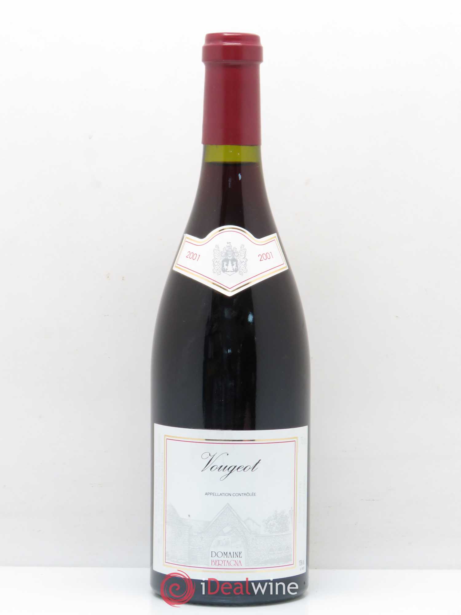 Vougeot Domaine Bertagna 2001 - Posten von 1 Flasche - 0