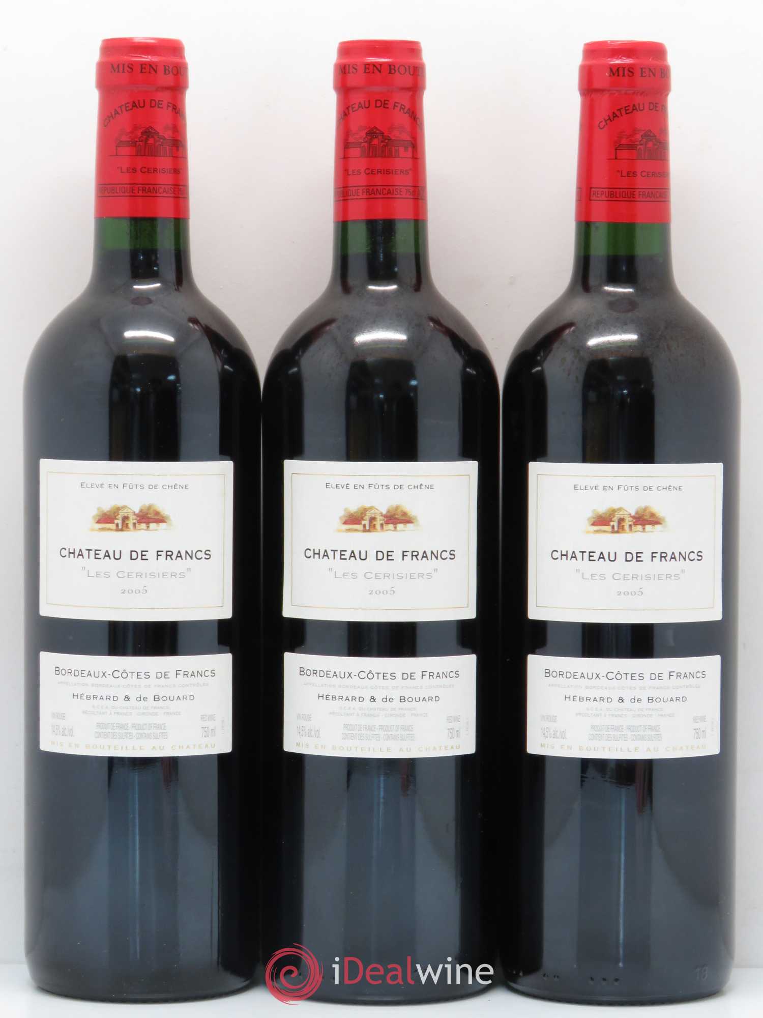 Château de Francs - Les Cerisiers 2005 - Lot de 12 bouteilles - 3
