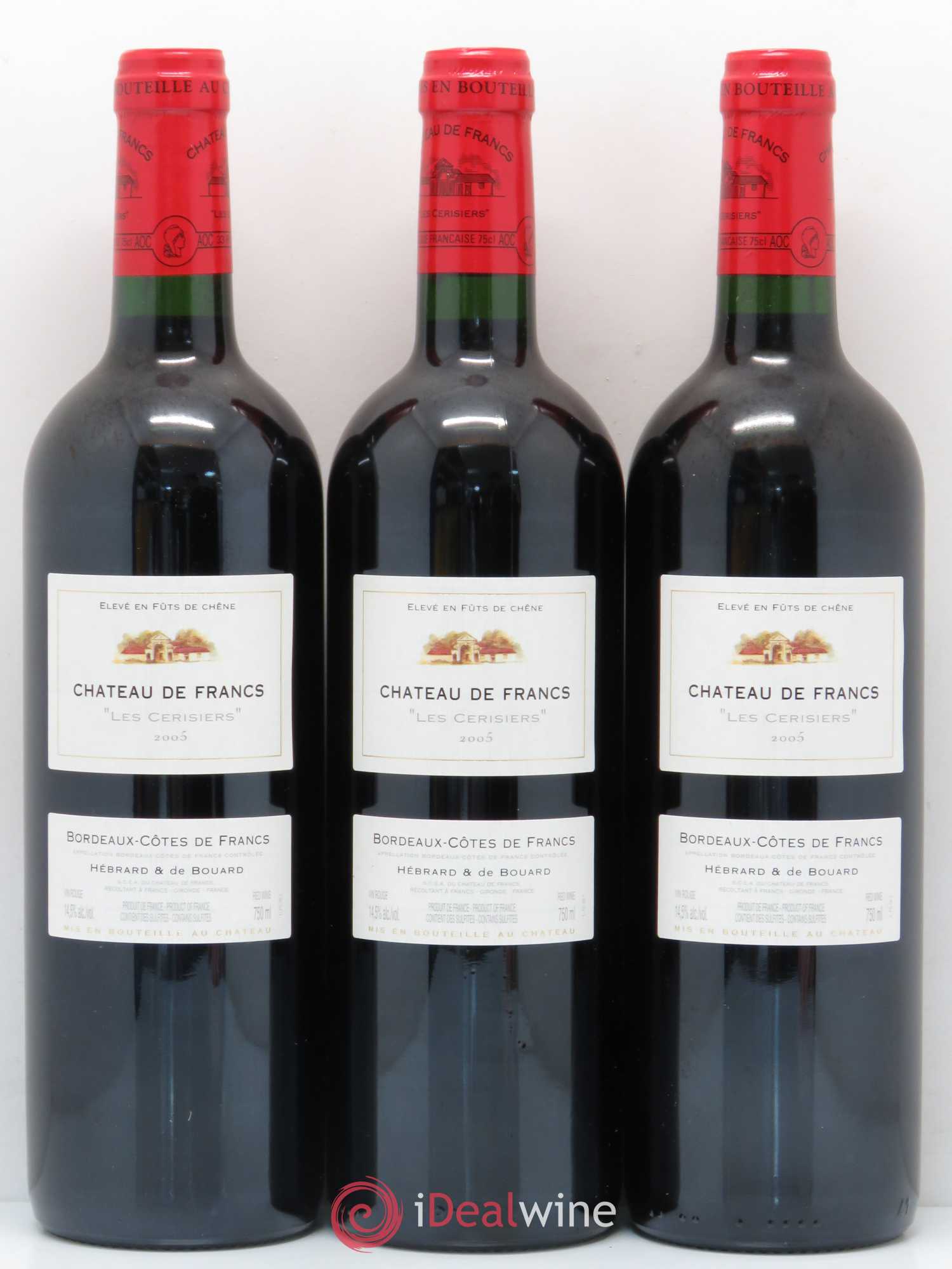 Château de Francs - Les Cerisiers 2005 - Lot de 12 bouteilles - 4