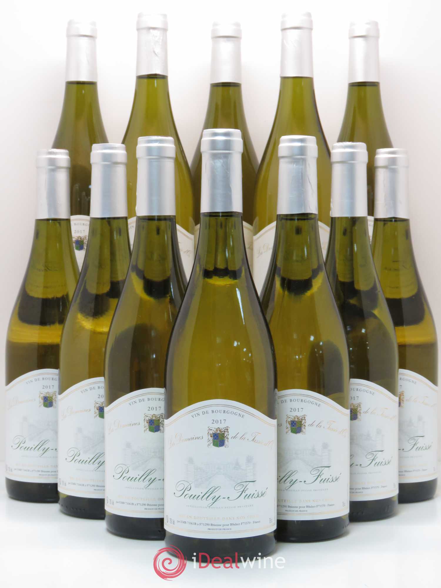 Pouilly-Fuissé Les Domaines de la Tassée d'Or (sans prix de réserve) 2017 - Posten von 12 Flaschen - 0