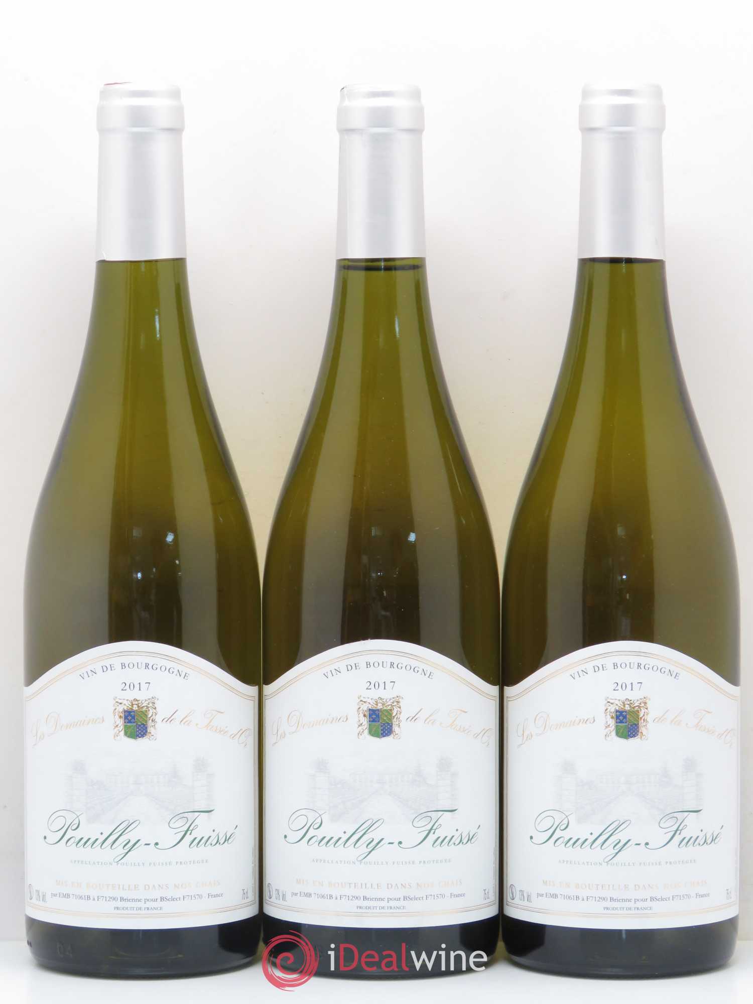 Pouilly-Fuissé Les Domaines de la Tassée d'Or 2017 - Posten von 3 Flaschen - 0