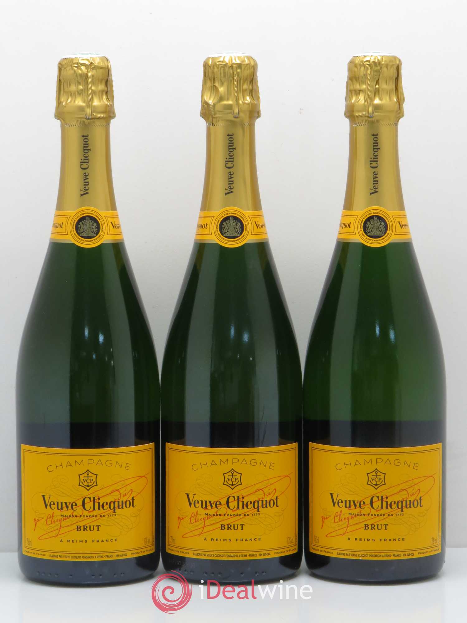 Champagne - - Lot of 3 bottles - 0
