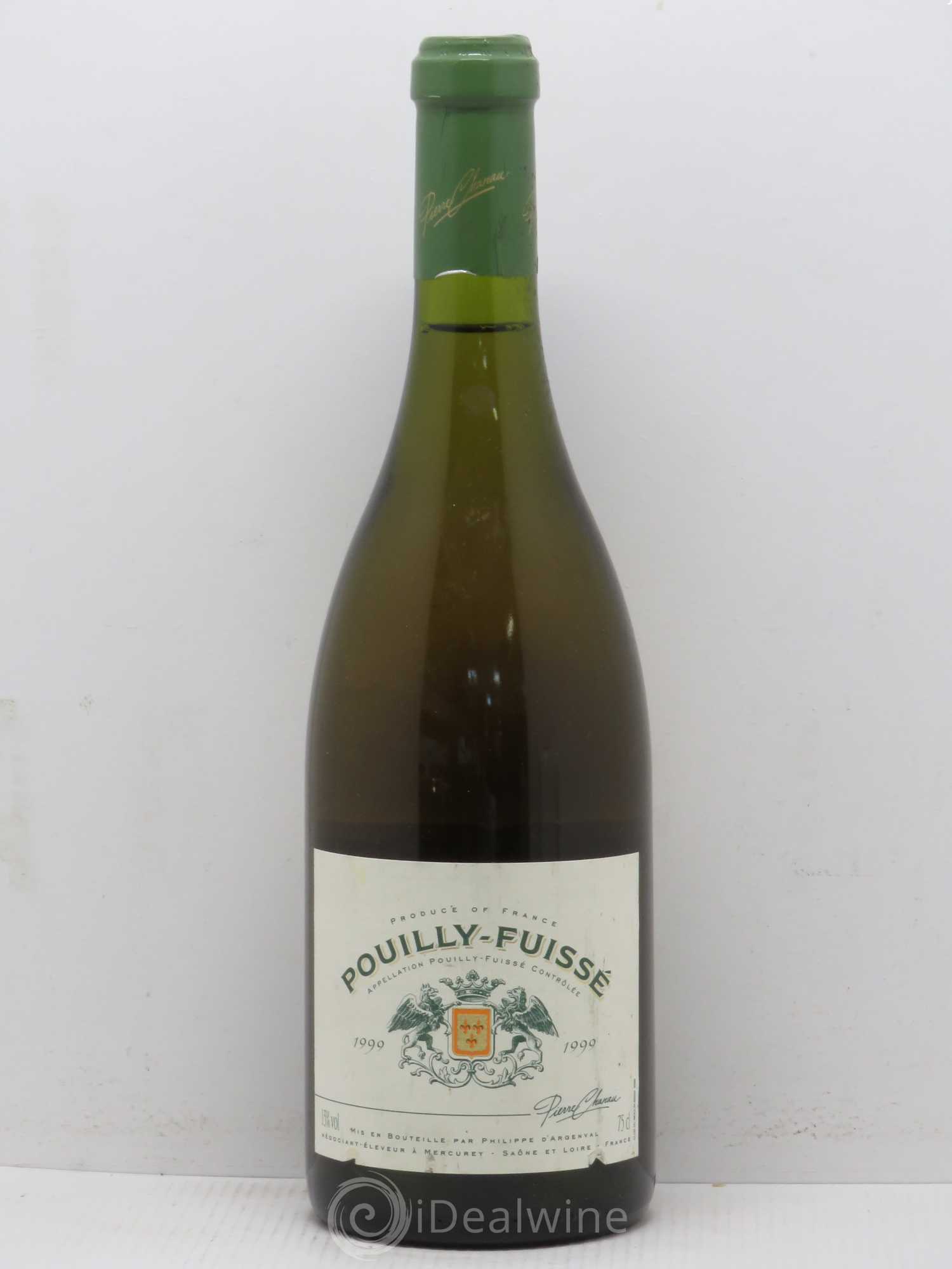 Pouilly-Fuissé Pierre Chareau 1999 - Posten von 1 Flasche - 0