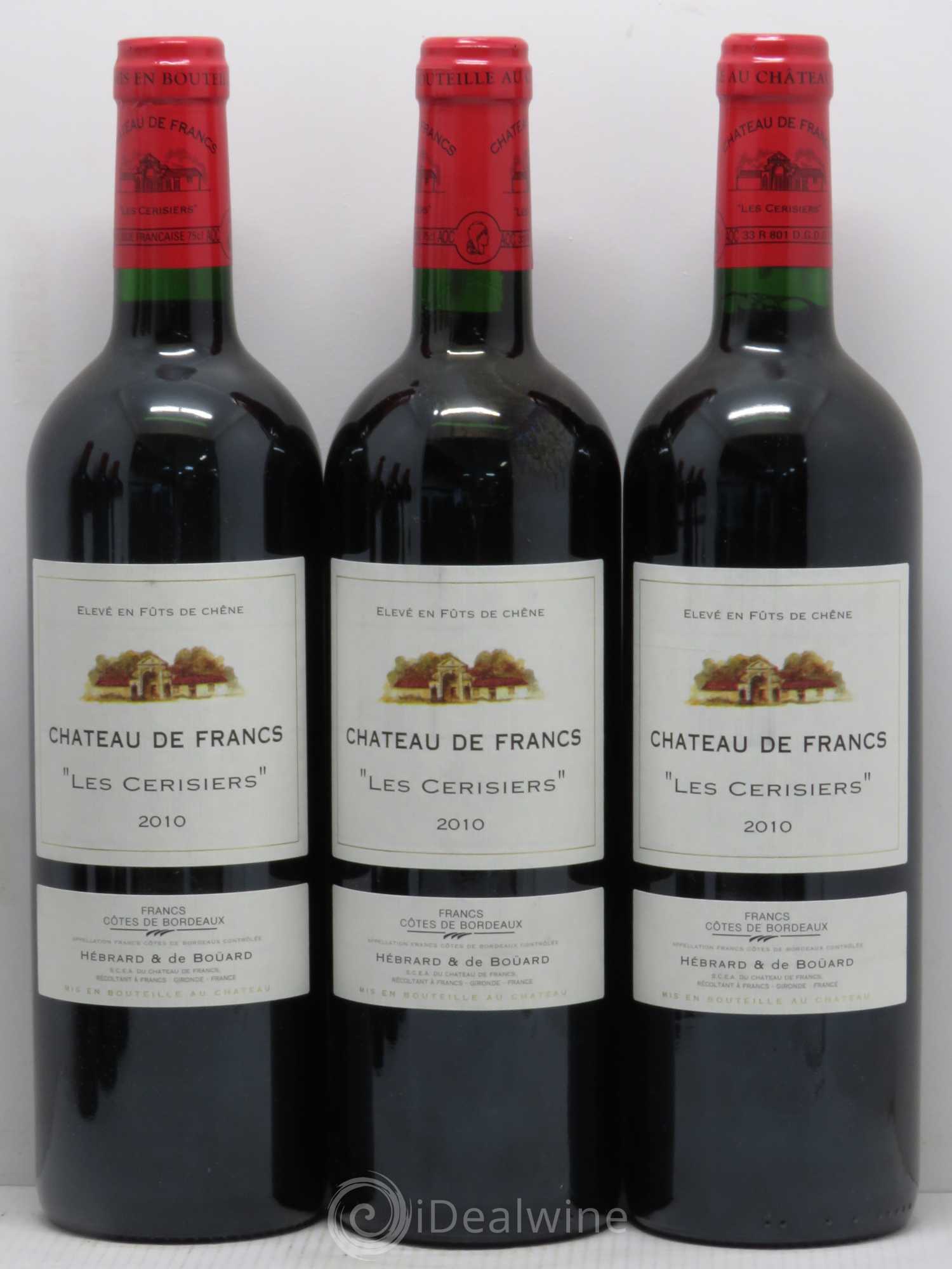 Bordeaux Château Franc Les Cerisiers 2010 - Posten von 6 Flaschen - 1