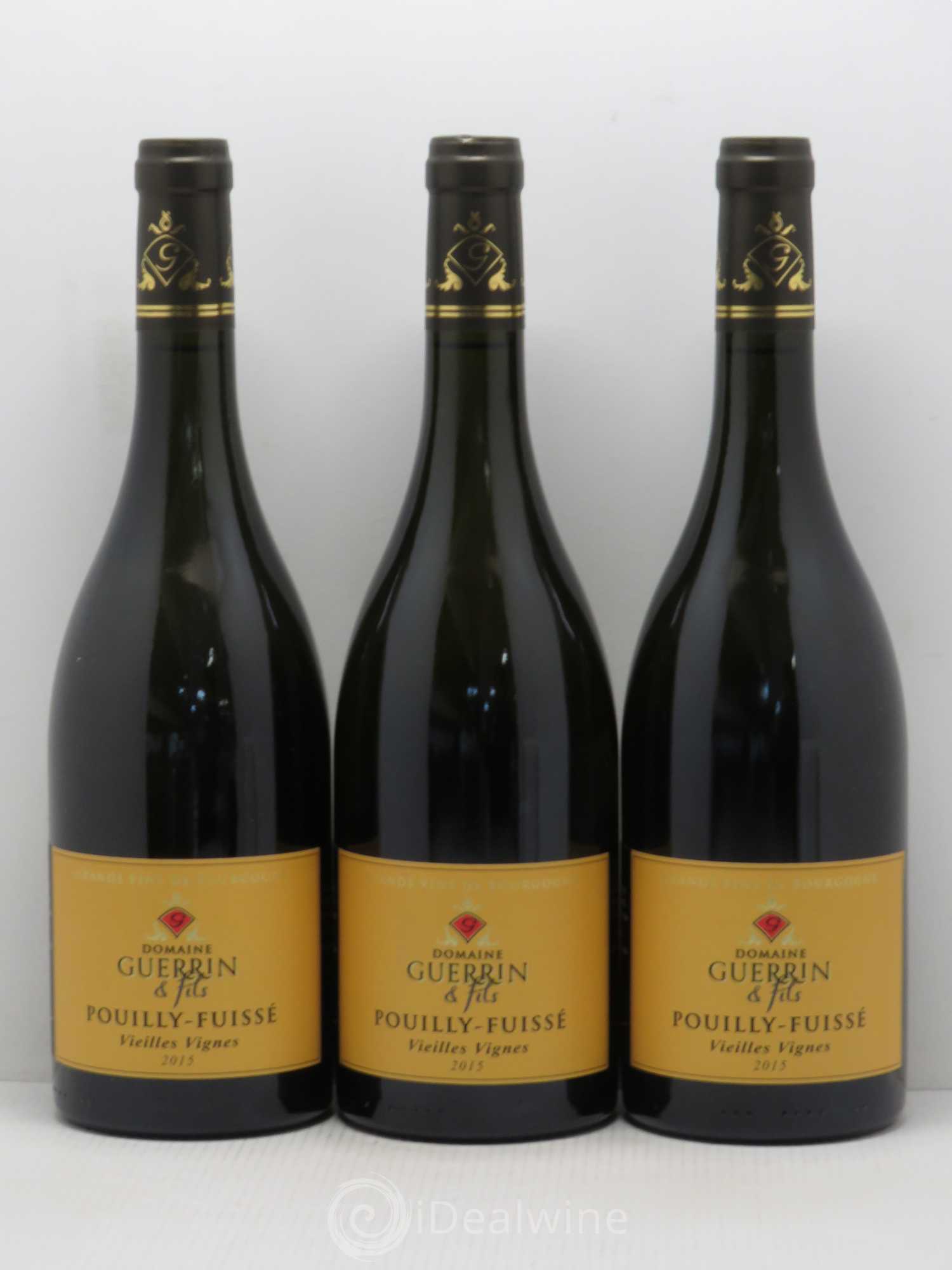 Pouilly-Fuissé Vieilles Vignes Domaine Guerrin 2015 - Posten von 6 Flaschen - 2
