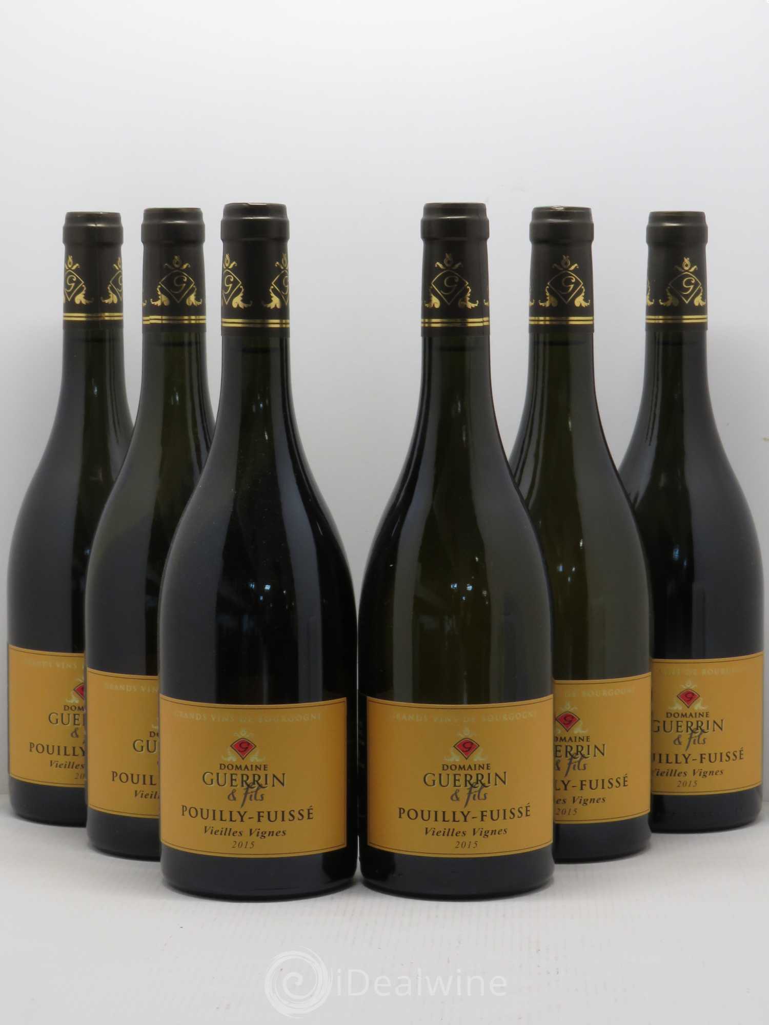 Pouilly-Fuissé Vieilles Vignes Domaine Guerrin 2015 - Posten von 6 Flaschen - 0