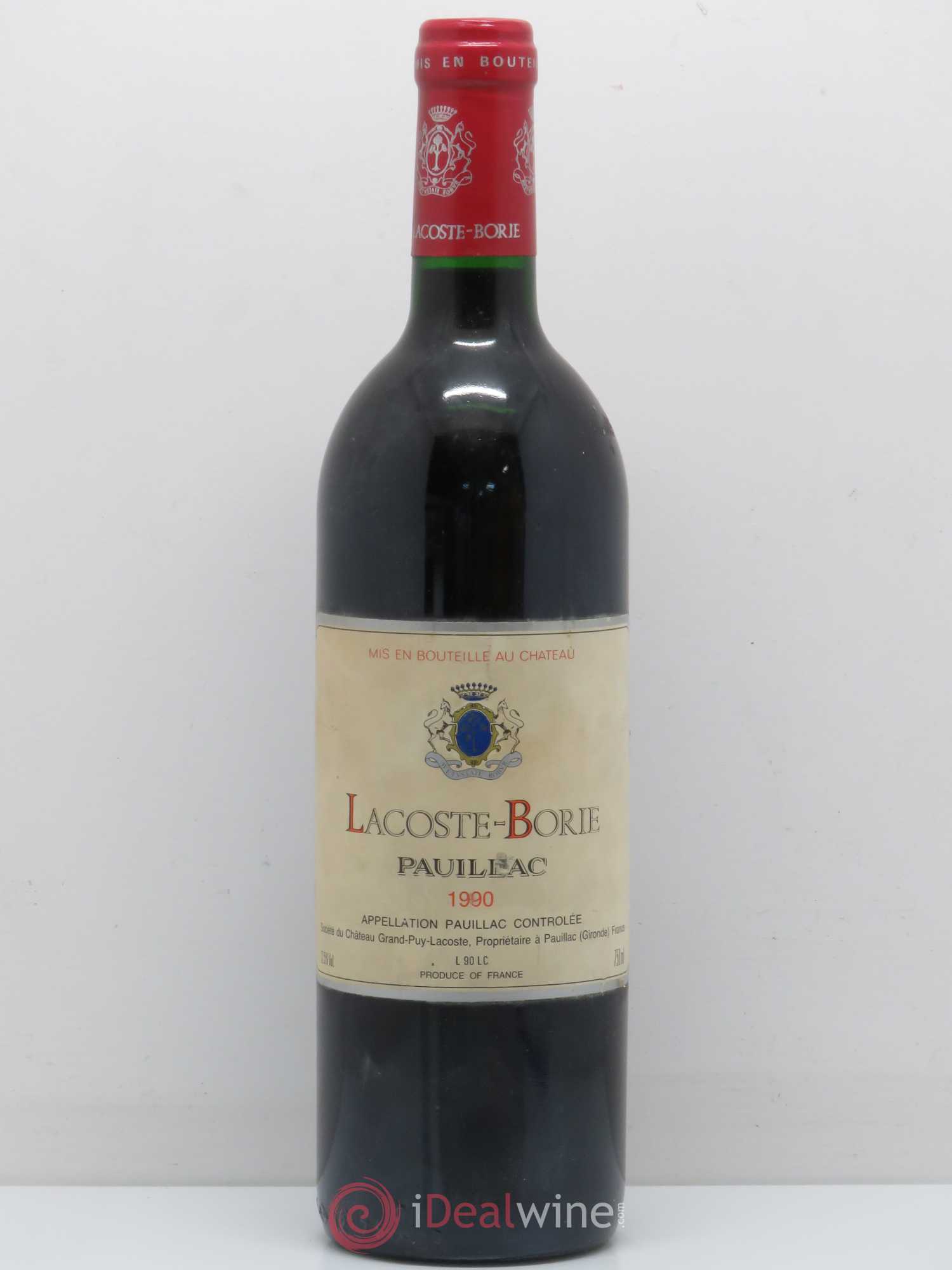 Lacoste Borie 1990 - Lot de 1 bouteille - 0