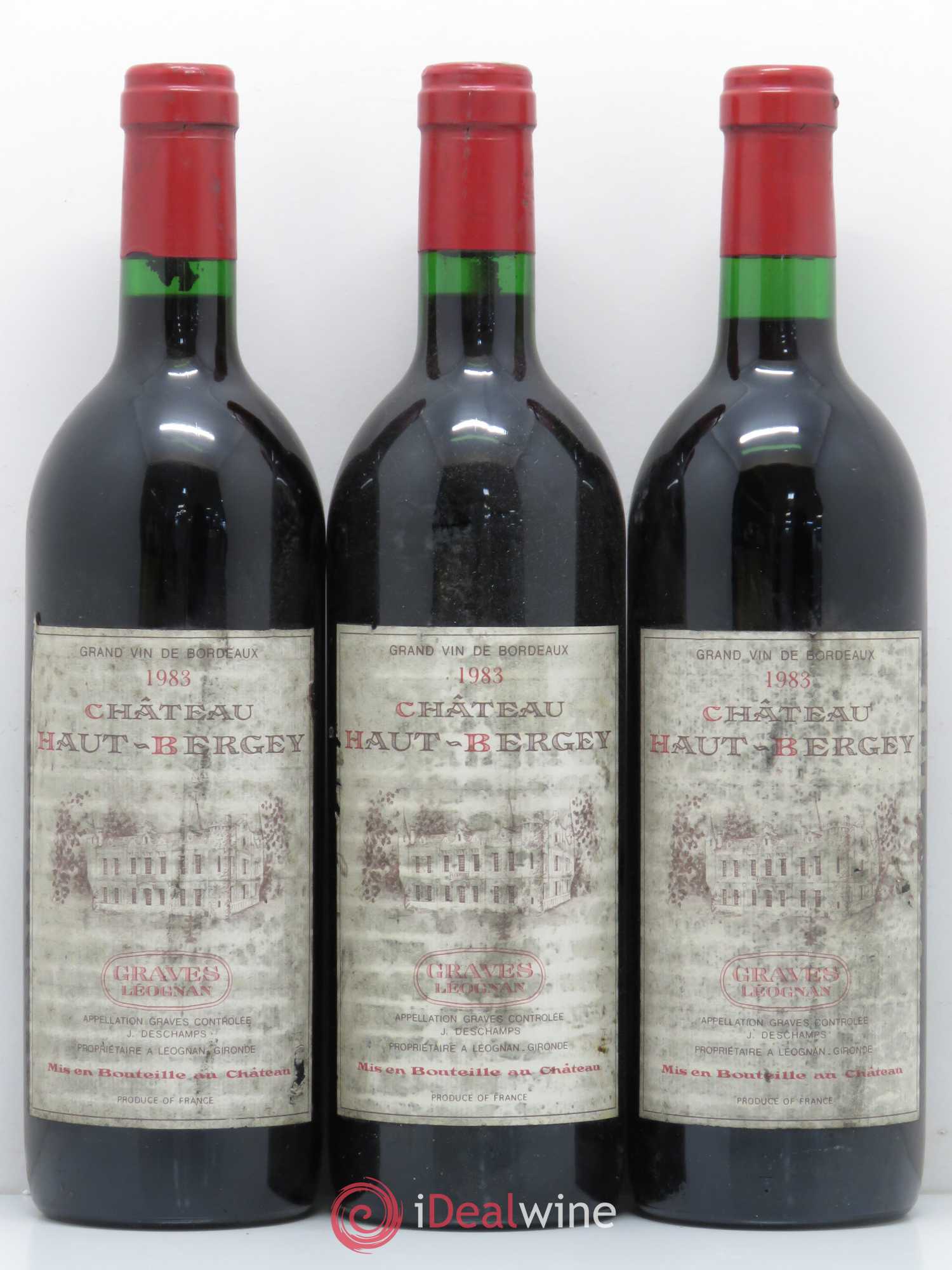 Château Haut-Bergey 1983 - Lot de 6 bouteilles - 2