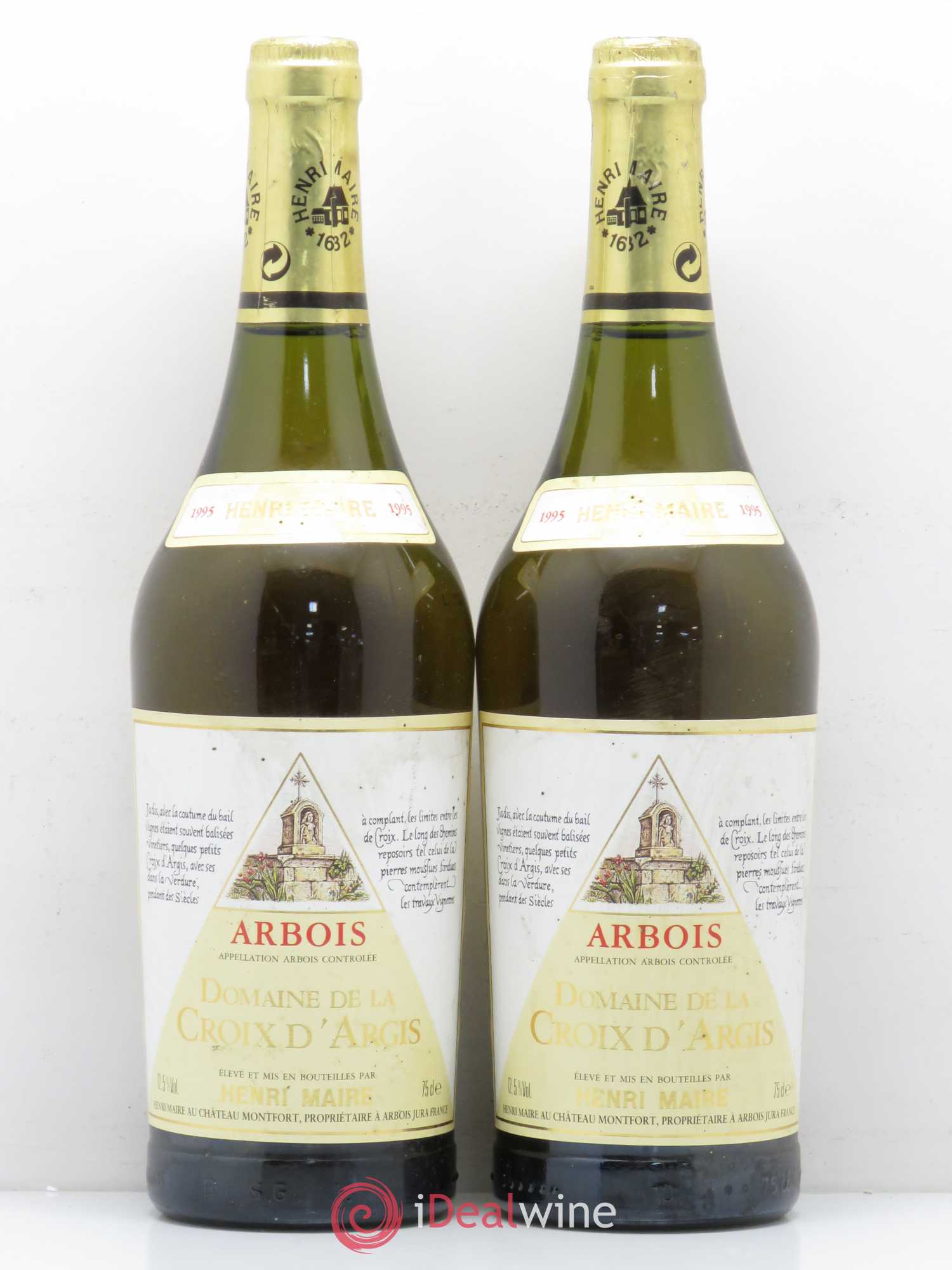 Arbois Henri Maire 1995 - Lot de 2 bouteilles - 0