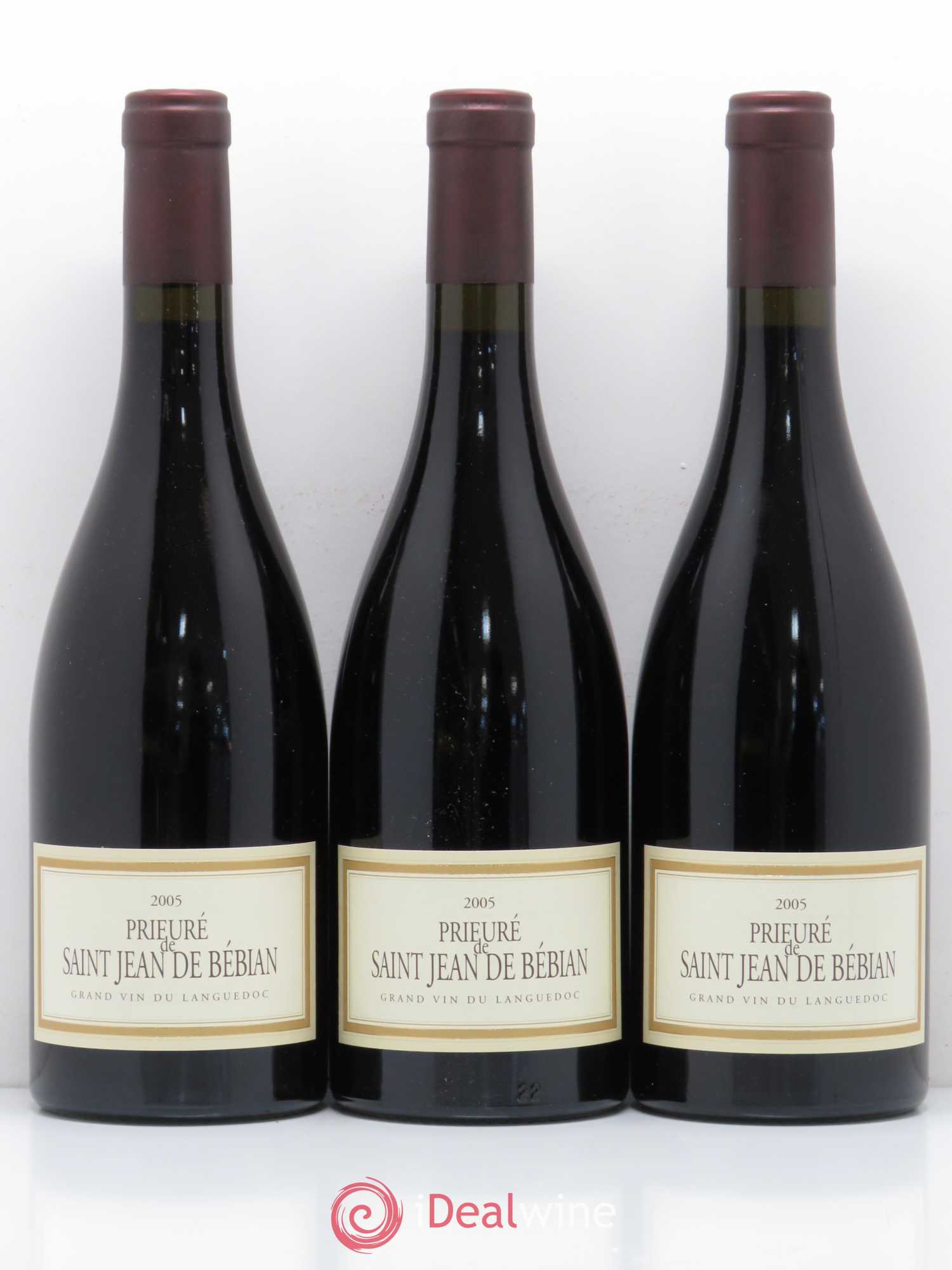 Languedoc Prieuré St-Jean de Bébian 2005 - Lot de 3 bouteilles - 0