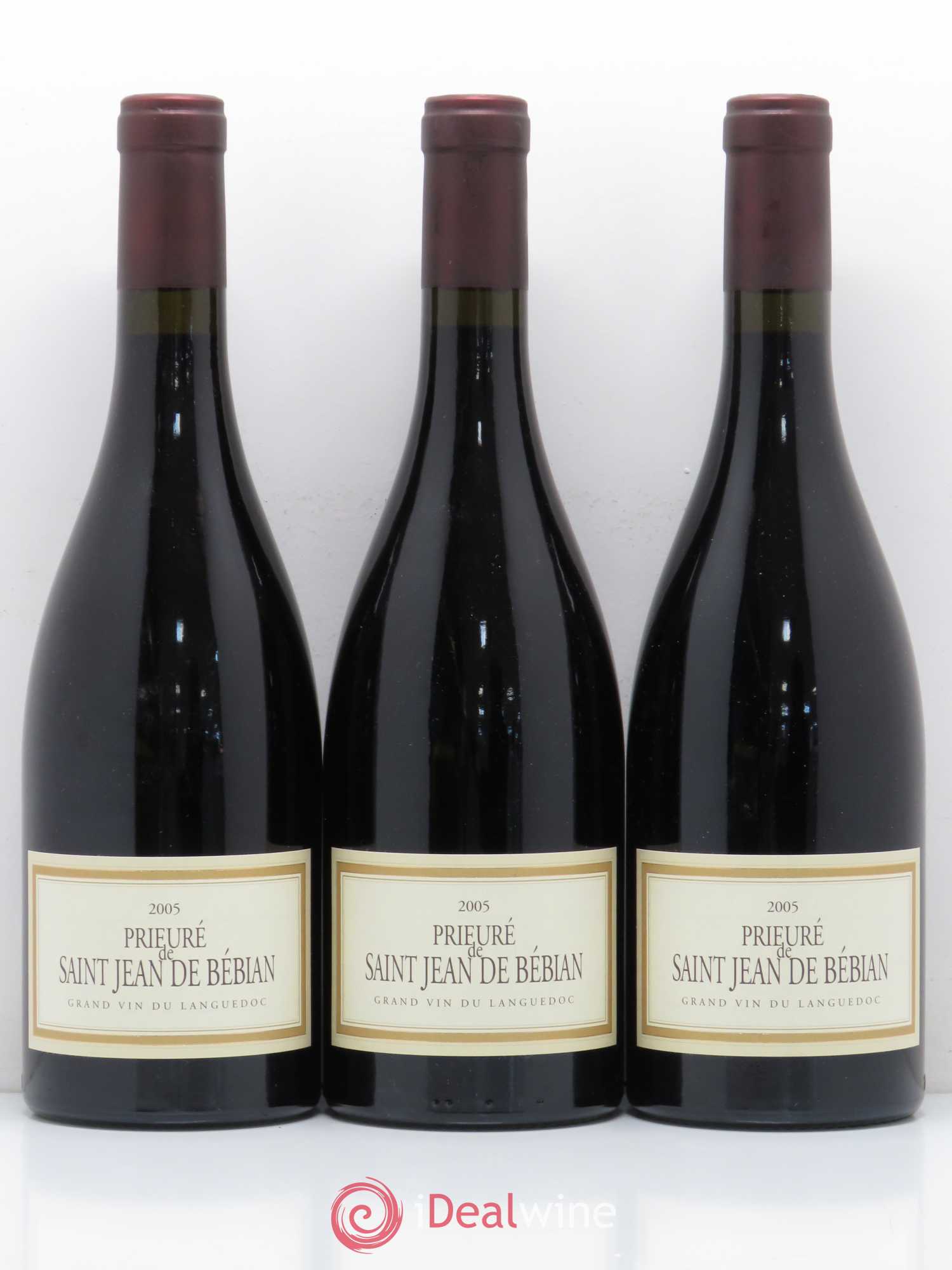 Languedoc Prieuré St-Jean de Bébian 2005 - Lot de 3 bouteilles - 0