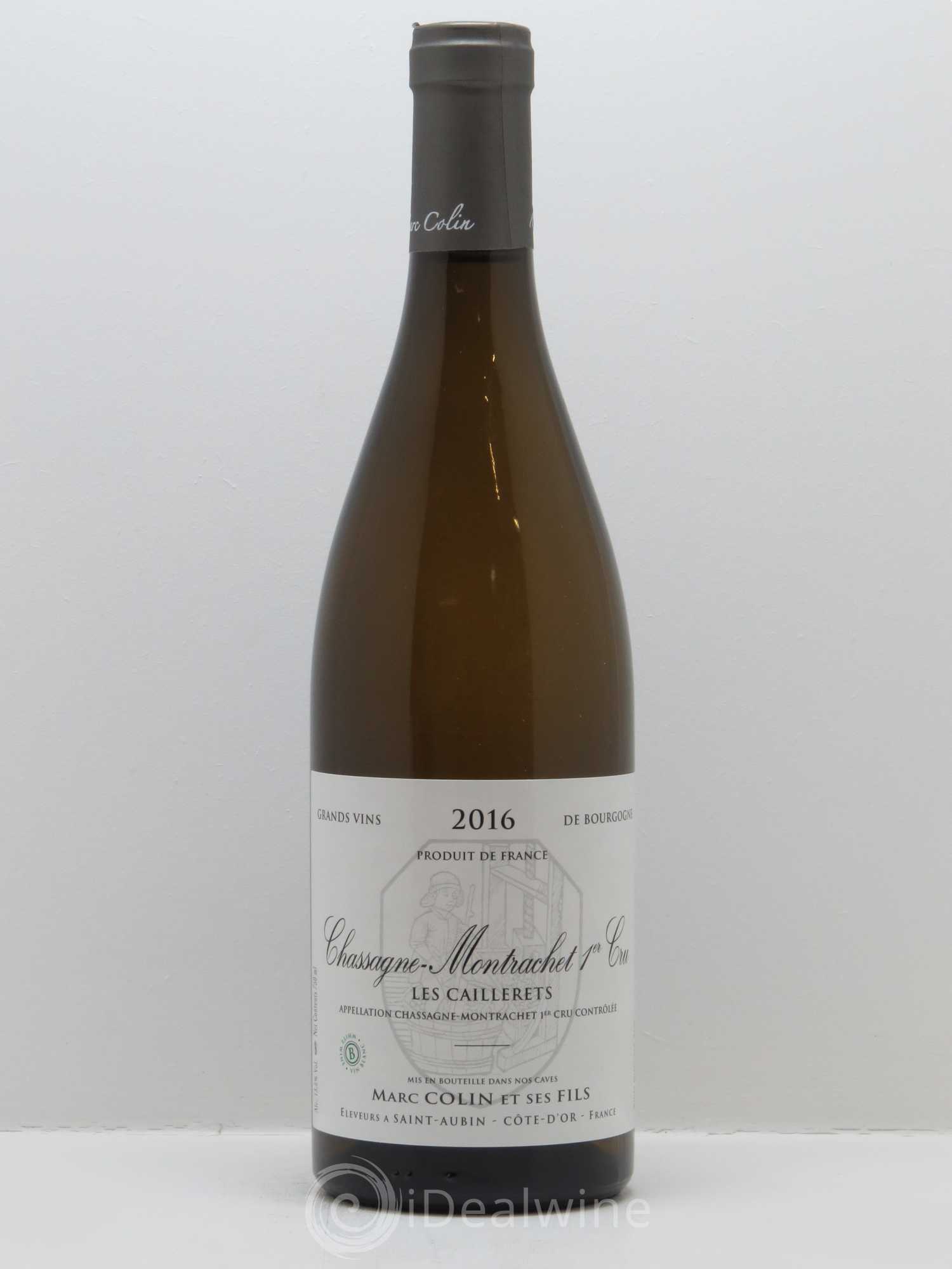Chassagne-Montrachet 1er Cru Les Caillerets Marc Colin & Fils 2016 - Lot de 1 bouteille - 0