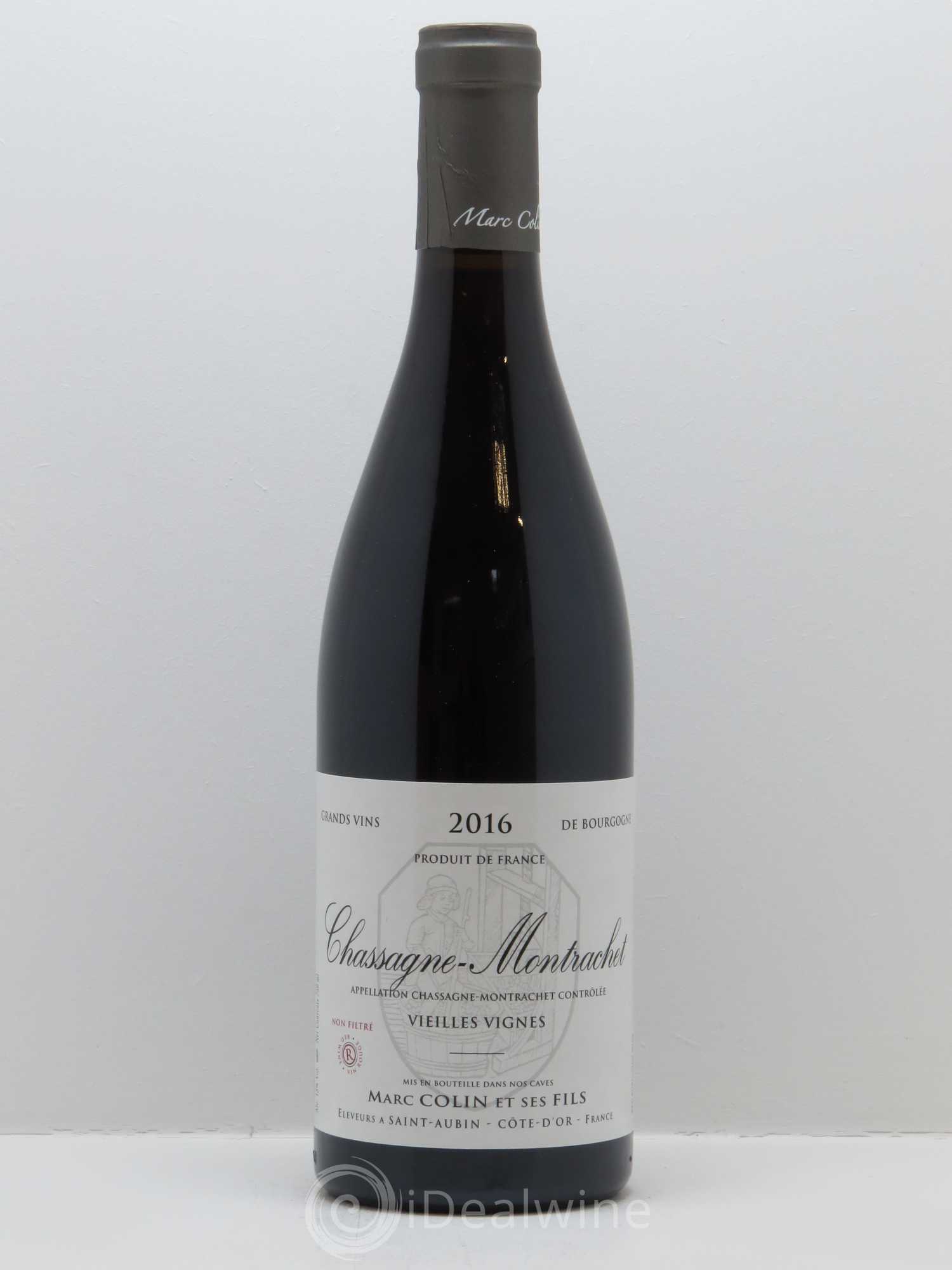 Chassagne-Montrachet Vieilles Vignes Marc Colin & Fils 2016 - Lot de 1 bouteille - 0