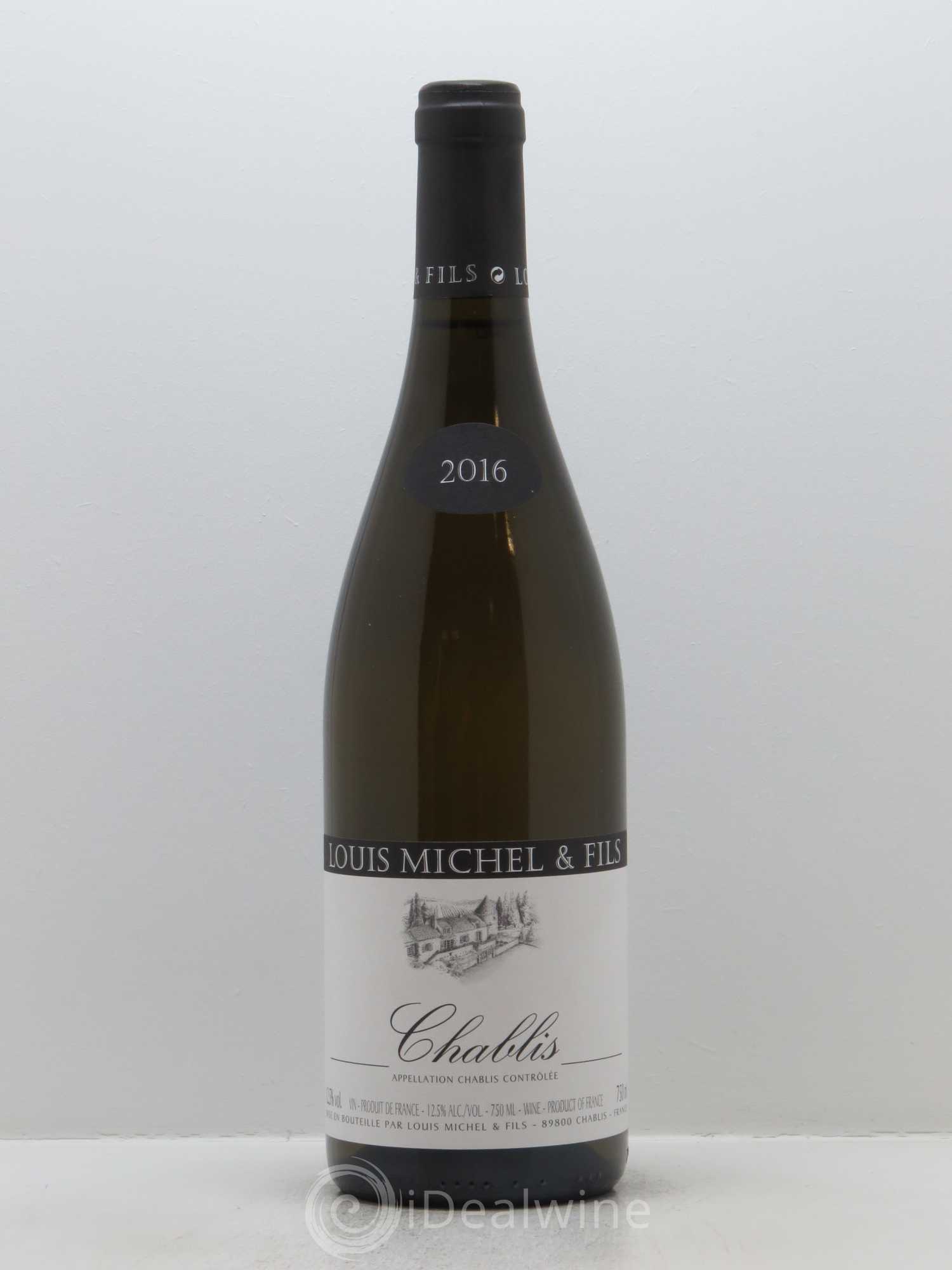 Chablis Louis Michel et Fils 2016 - Lot de 1 bouteille - 0