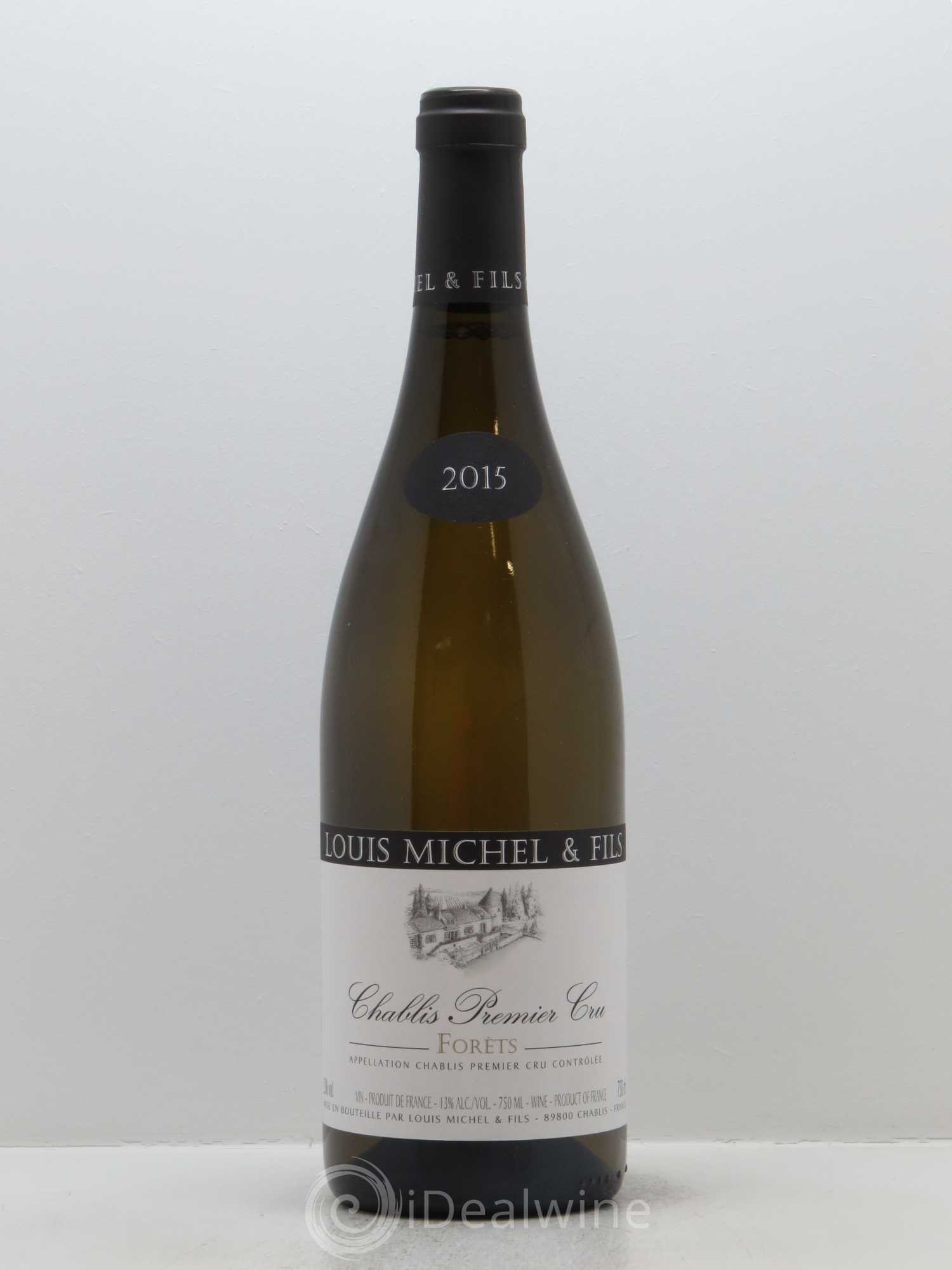 Chablis 1er Cru Forêts Louis Michel et Fils 2015 - Lot de 1 bouteille - 0