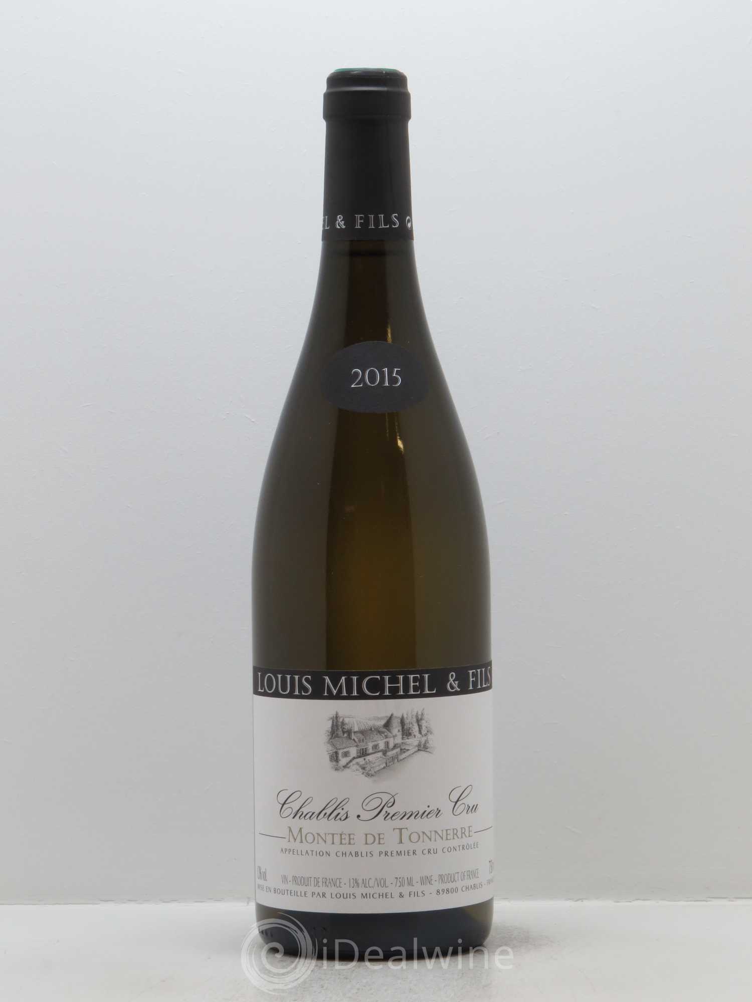Chablis 1er Cru Montée de Tonnerre Louis Michel et Fils 2015 - Lot de 1 bouteille - 0