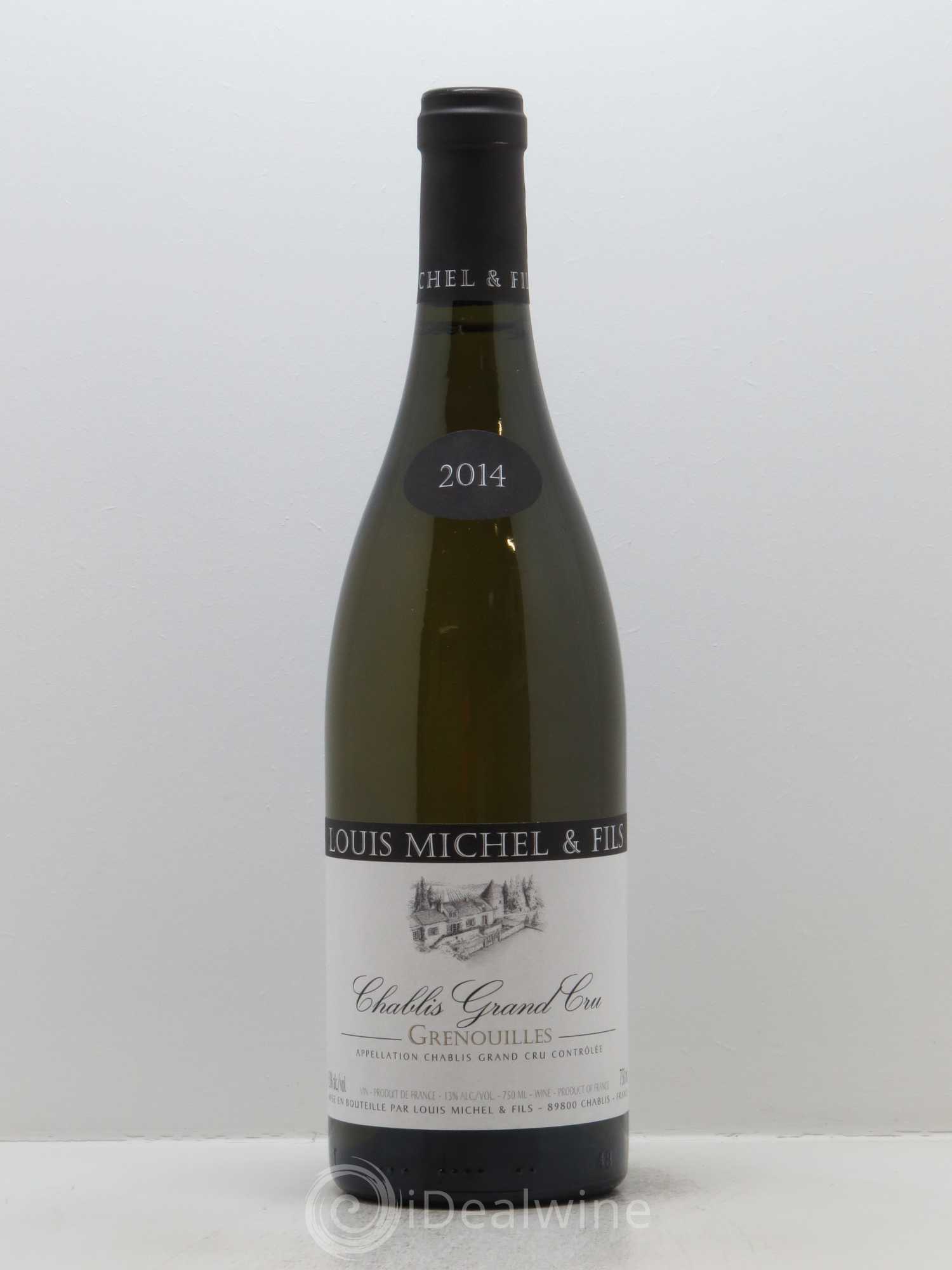 Chablis Grand Cru Grenouilles Louis Michel et Fils 2014 - Lot de 1 bouteille - 0