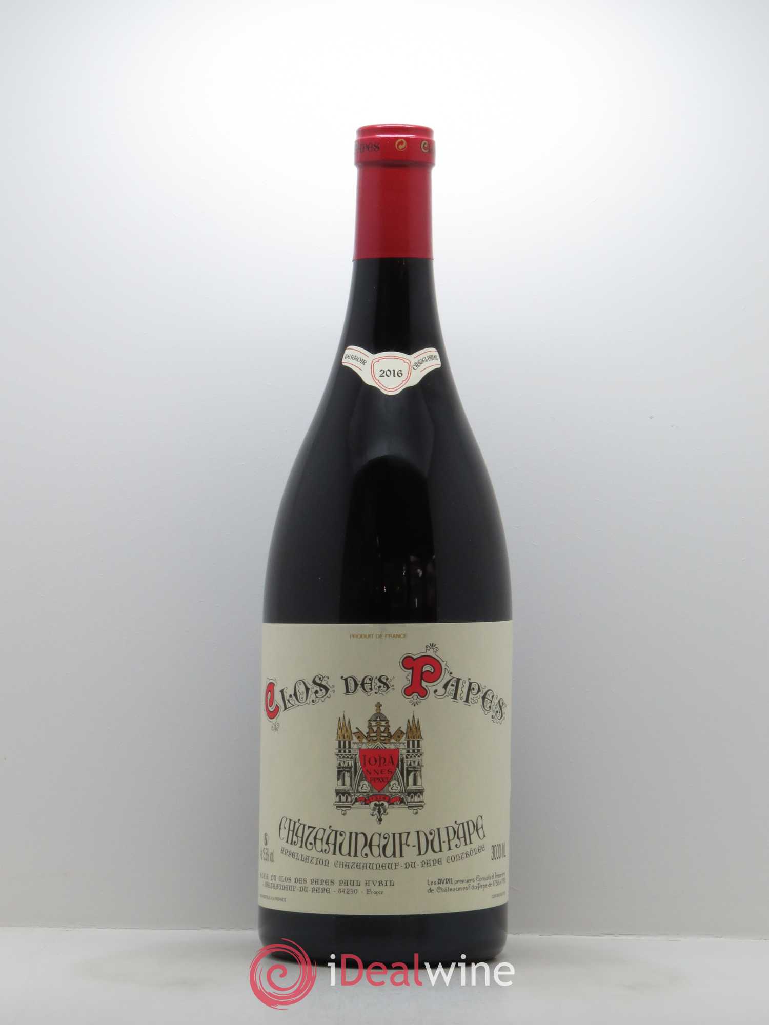 Châteauneuf-du-Pape Clos des Papes - Paul Avril 2016 - Lot de 1 jeroboam - 0