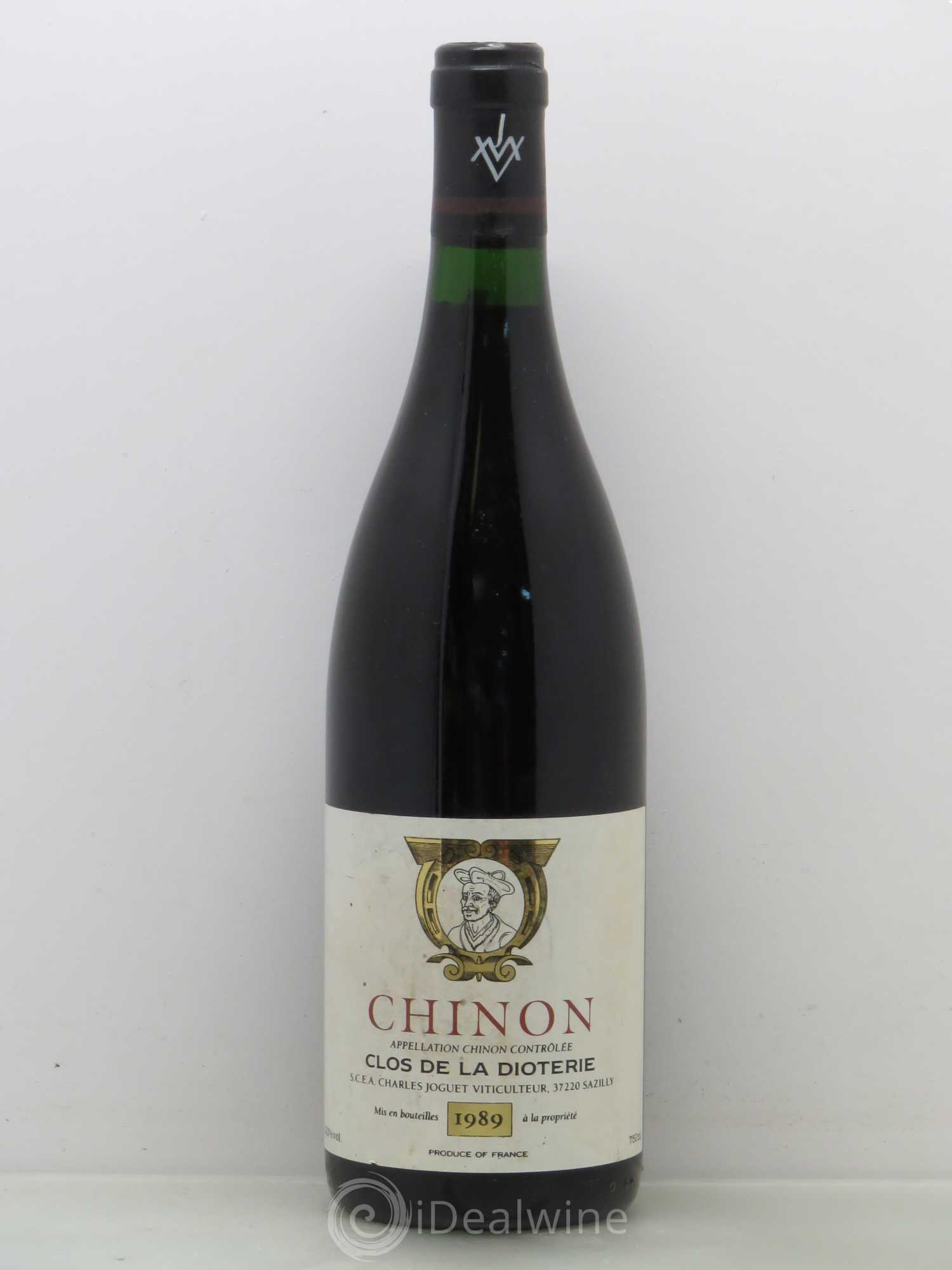 Chinon Clos de La Dioterie Charles Joguet 1989 - Lot de 1 bouteille - 0