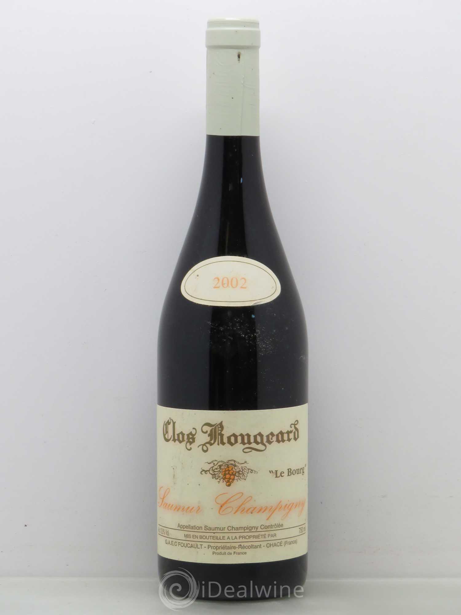 Saumur-Champigny Le Bourg Clos Rougeard 2002 - Lot de 1 bouteille - 0