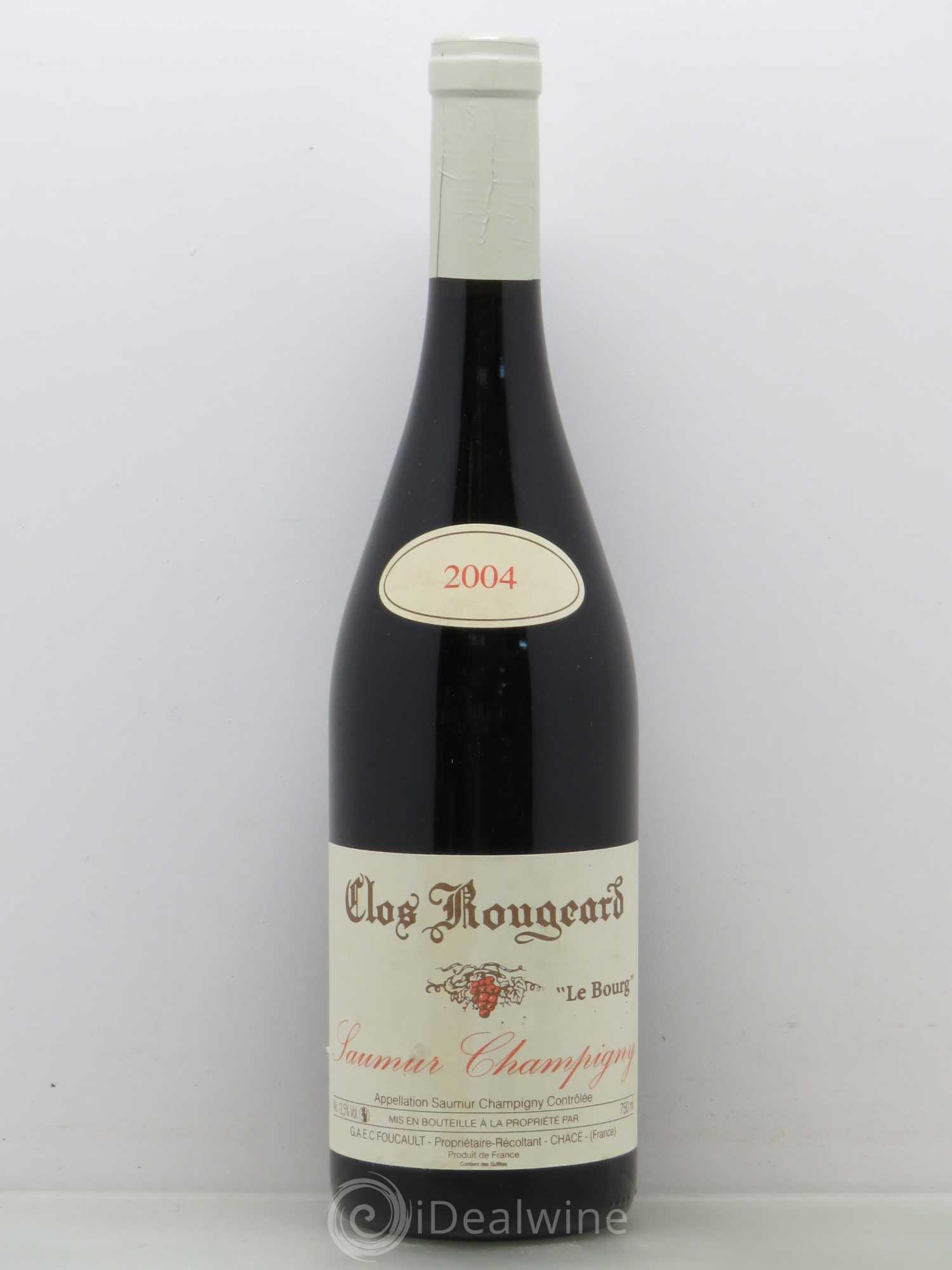 Saumur-Champigny Le Bourg Clos Rougeard 2004 - Lot de 1 bouteille - 0