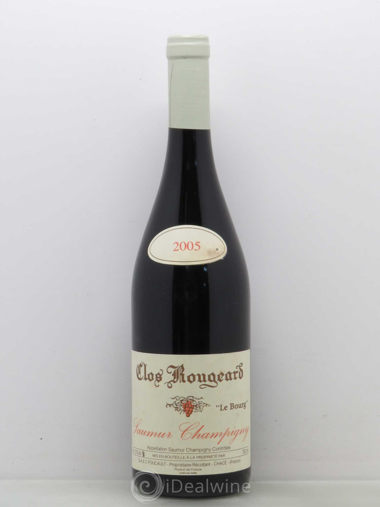Saumur-Champigny Le Bourg Clos Rougeard 2005 - Lot de 1 bouteille - 0