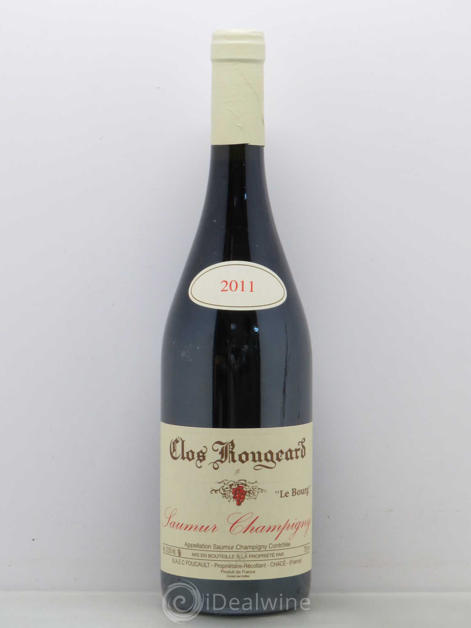 Saumur-Champigny Le Bourg Clos Rougeard 2011 - Lot de 1 bouteille - 0