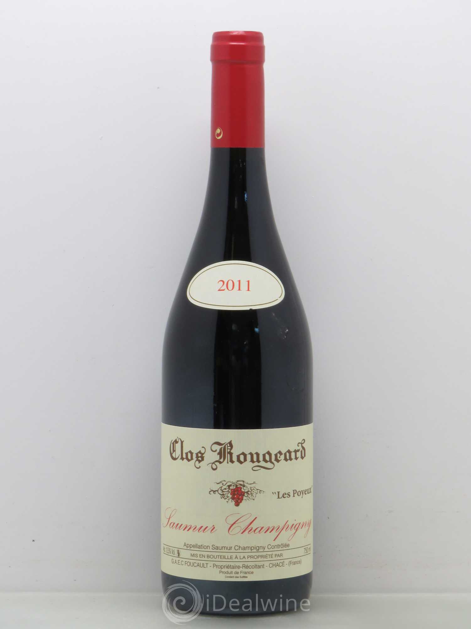Saumur-Champigny Les Poyeux Clos Rougeard 2011 - Lot de 1 bouteille - 0