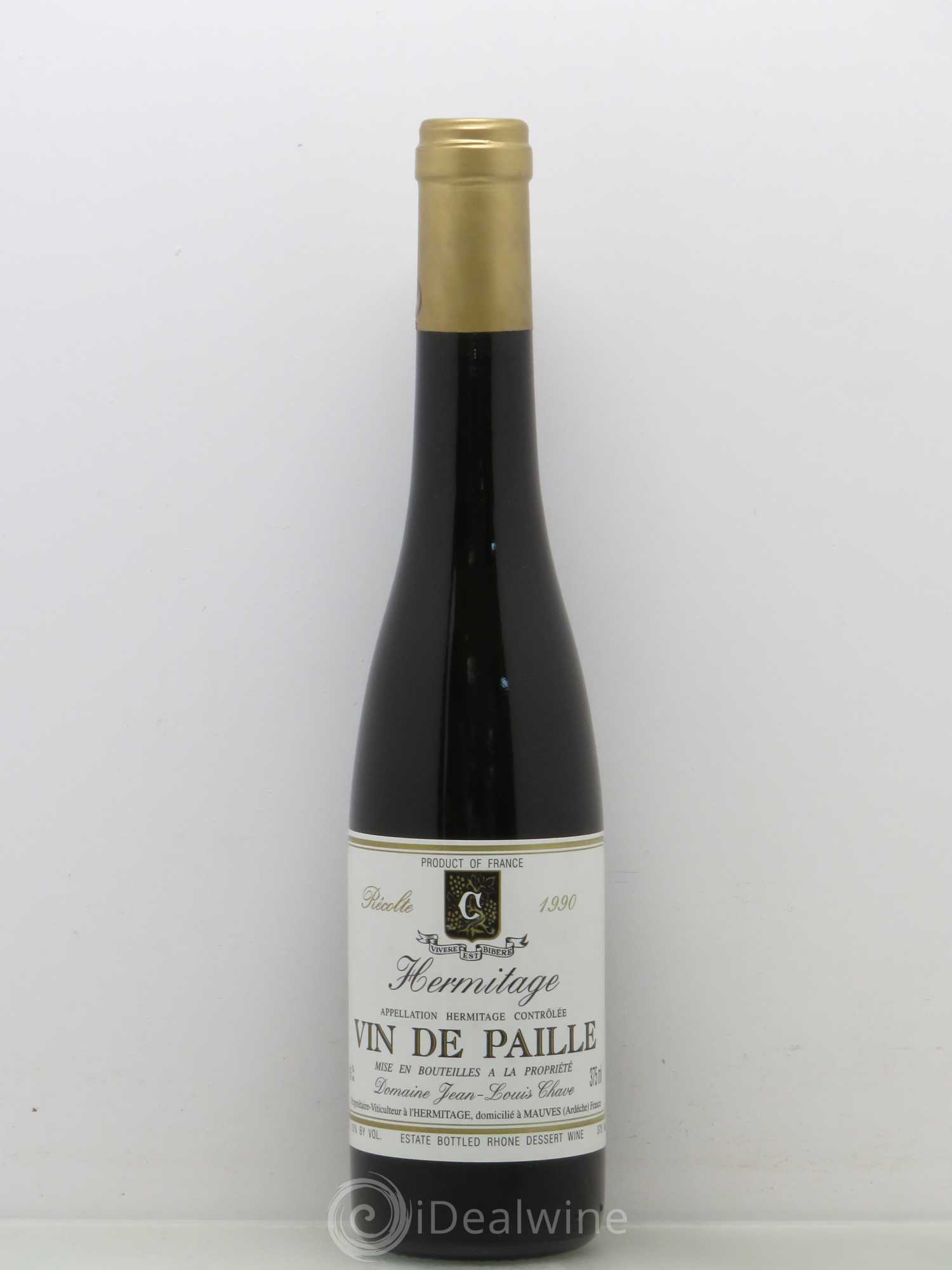 Hermitage Vin de Paille Jean-Louis Chave 1990 - Posten von 1 Demi-Flasche - 0