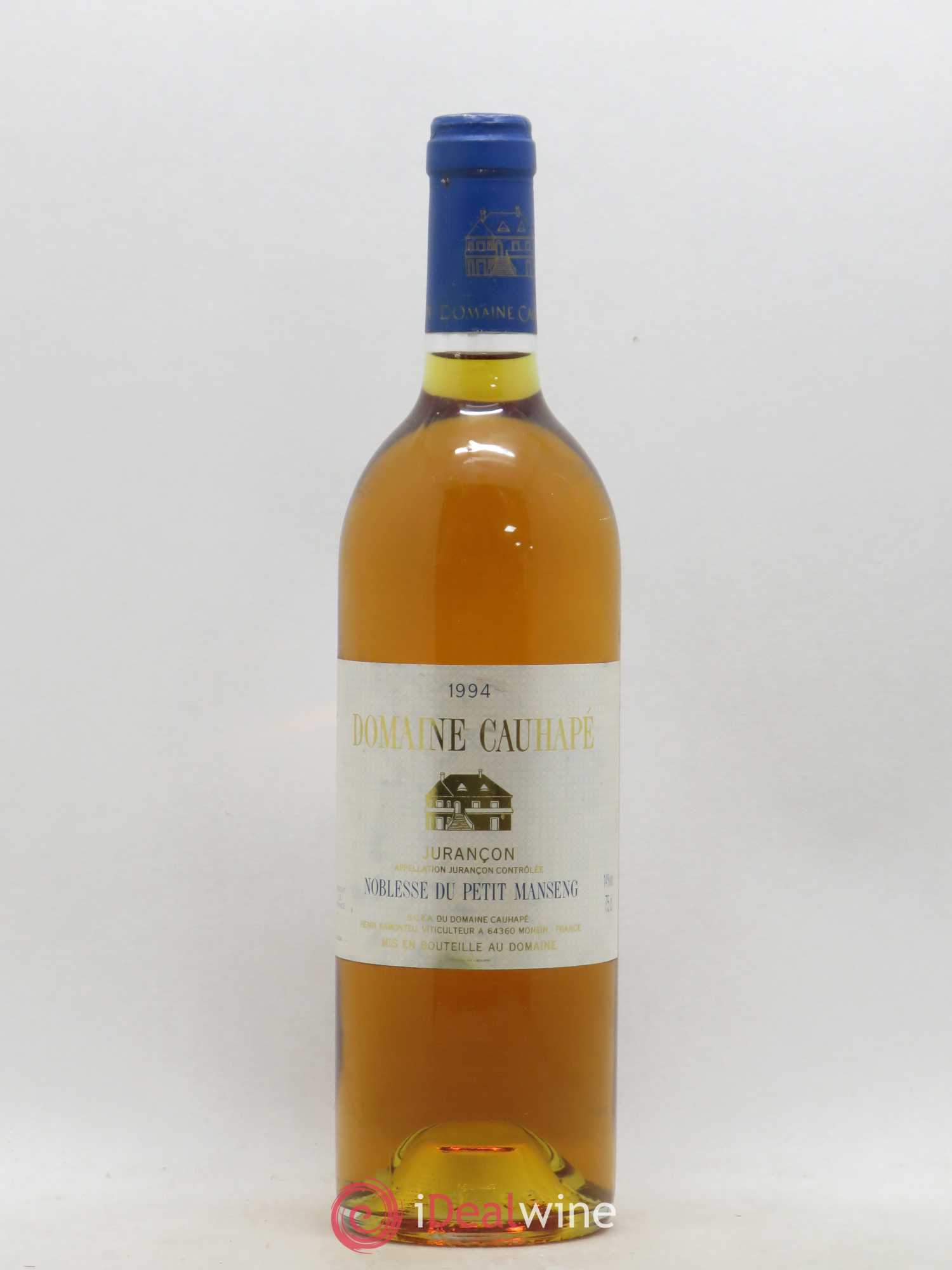Jurançon Noblesse du petit manseng Domaine Cauhapé (sans prix de réserve) 1994 - Posten von 1 Flasche - 0