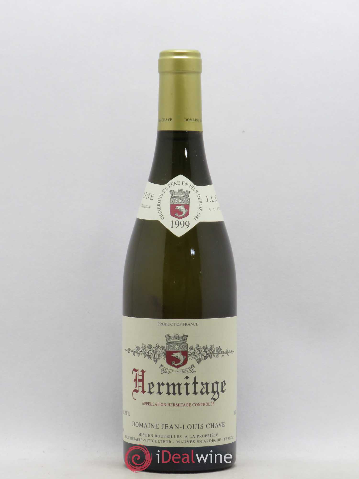 Hermitage Jean-Louis Chave 1999 - Lot de 1 bouteille - 0