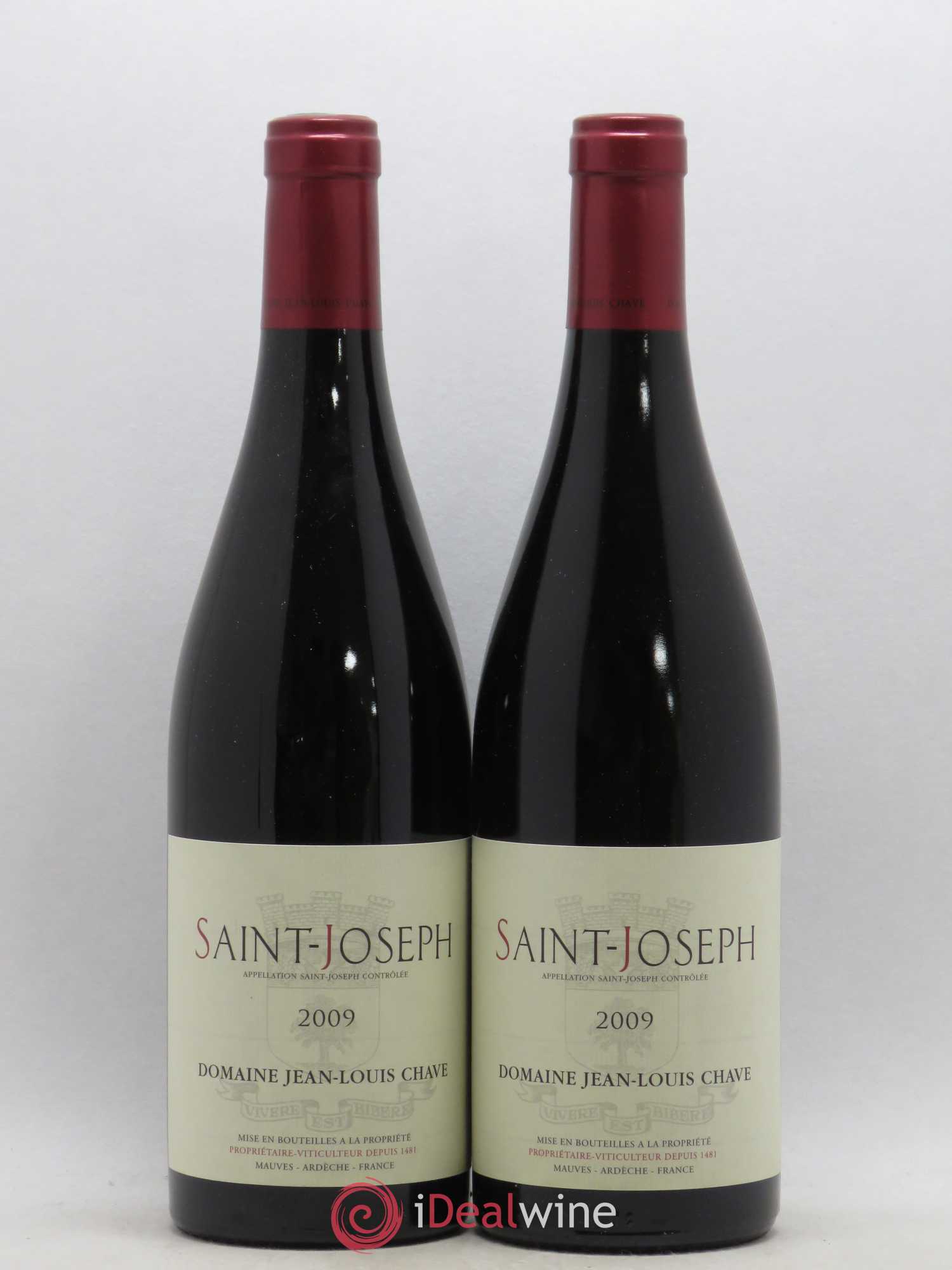 Saint-Joseph Jean-Louis Chave 2009 - Lot de 2 bouteilles - 0