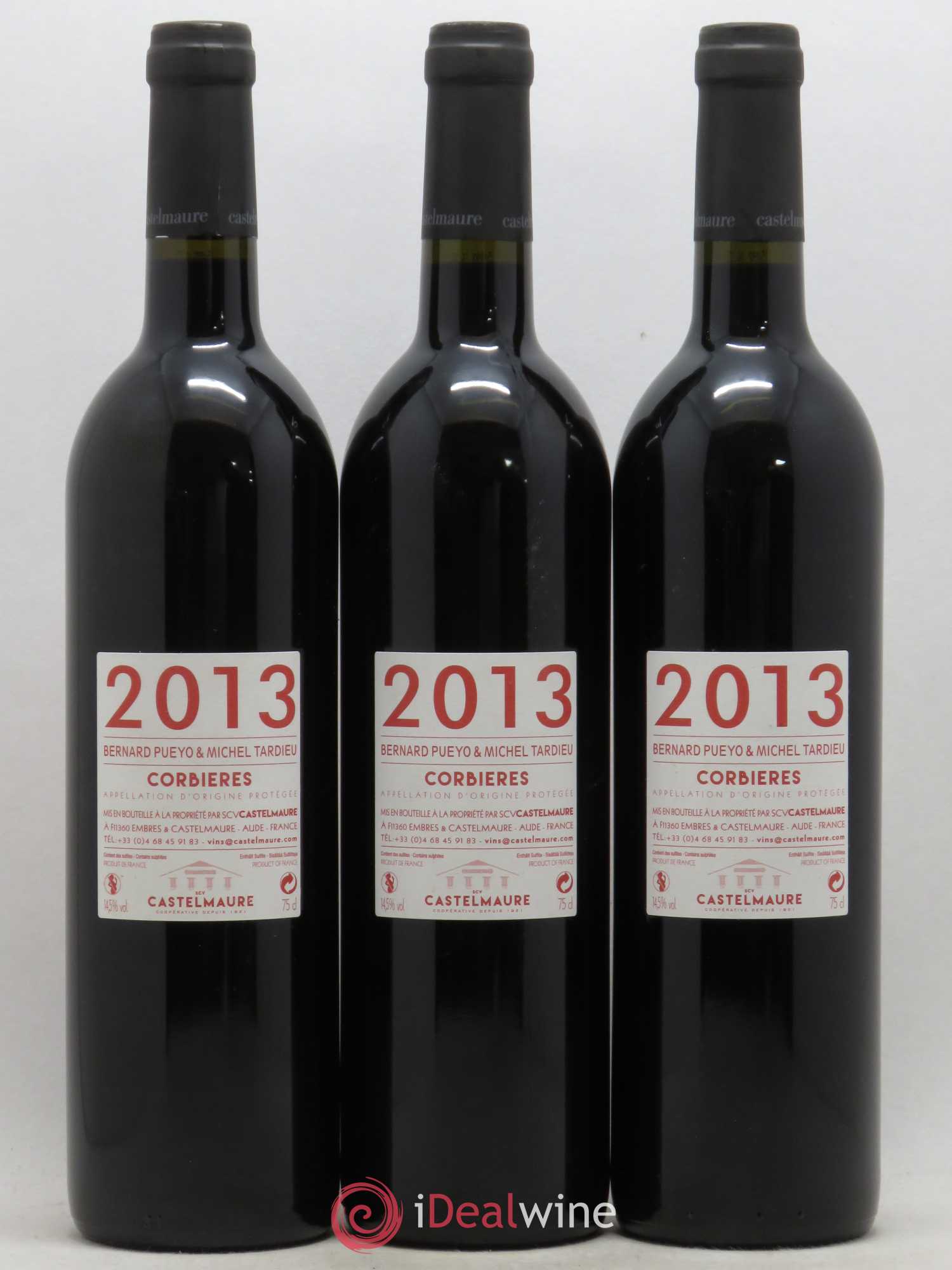 Corbières Cuvée n°3 Embres et Castelmaure 2013 - Posten von 3 Flaschen - 1